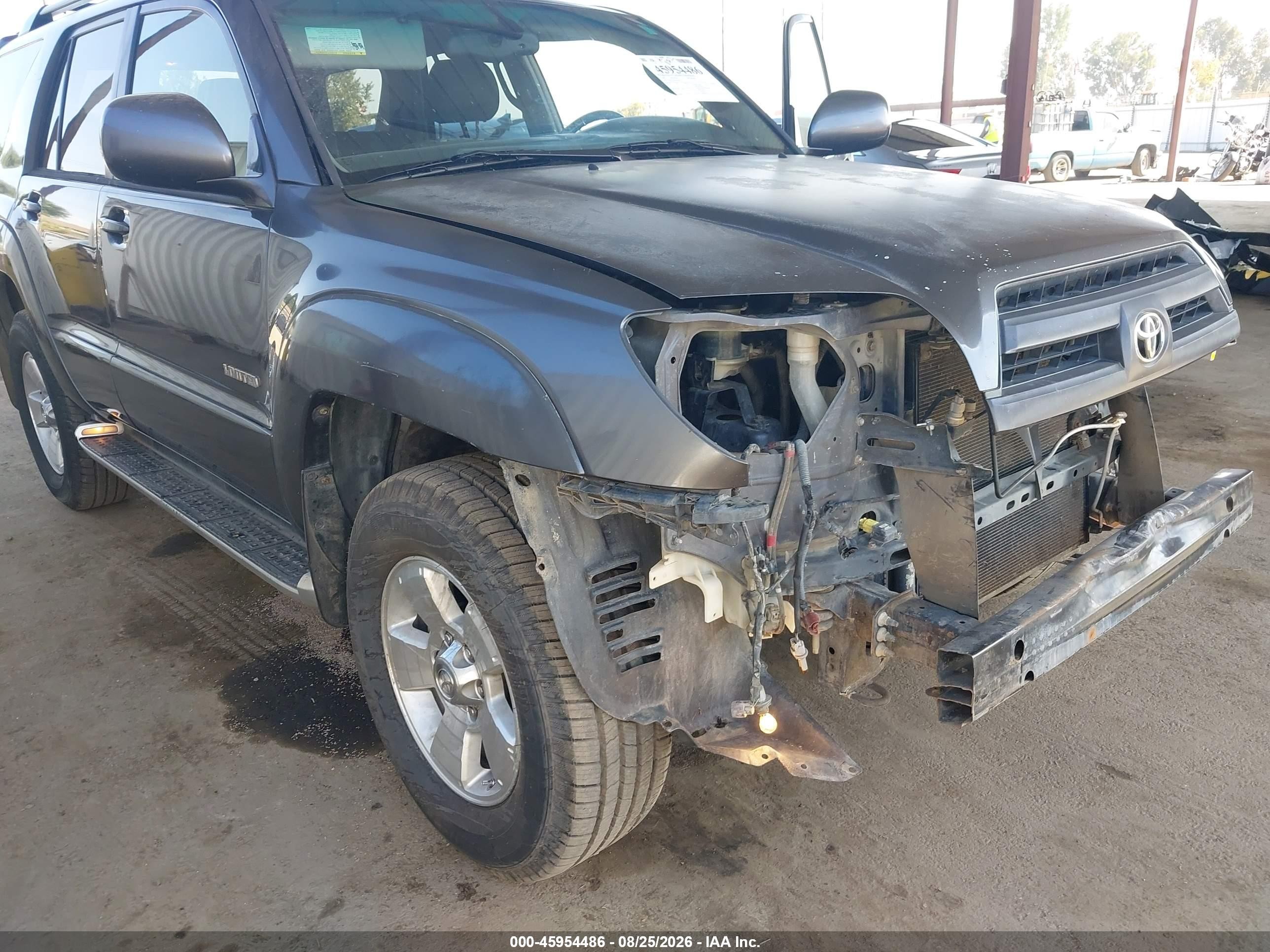 2005 Toyota 4runner Limited V6 Gray vin: JTEZU17R958035260