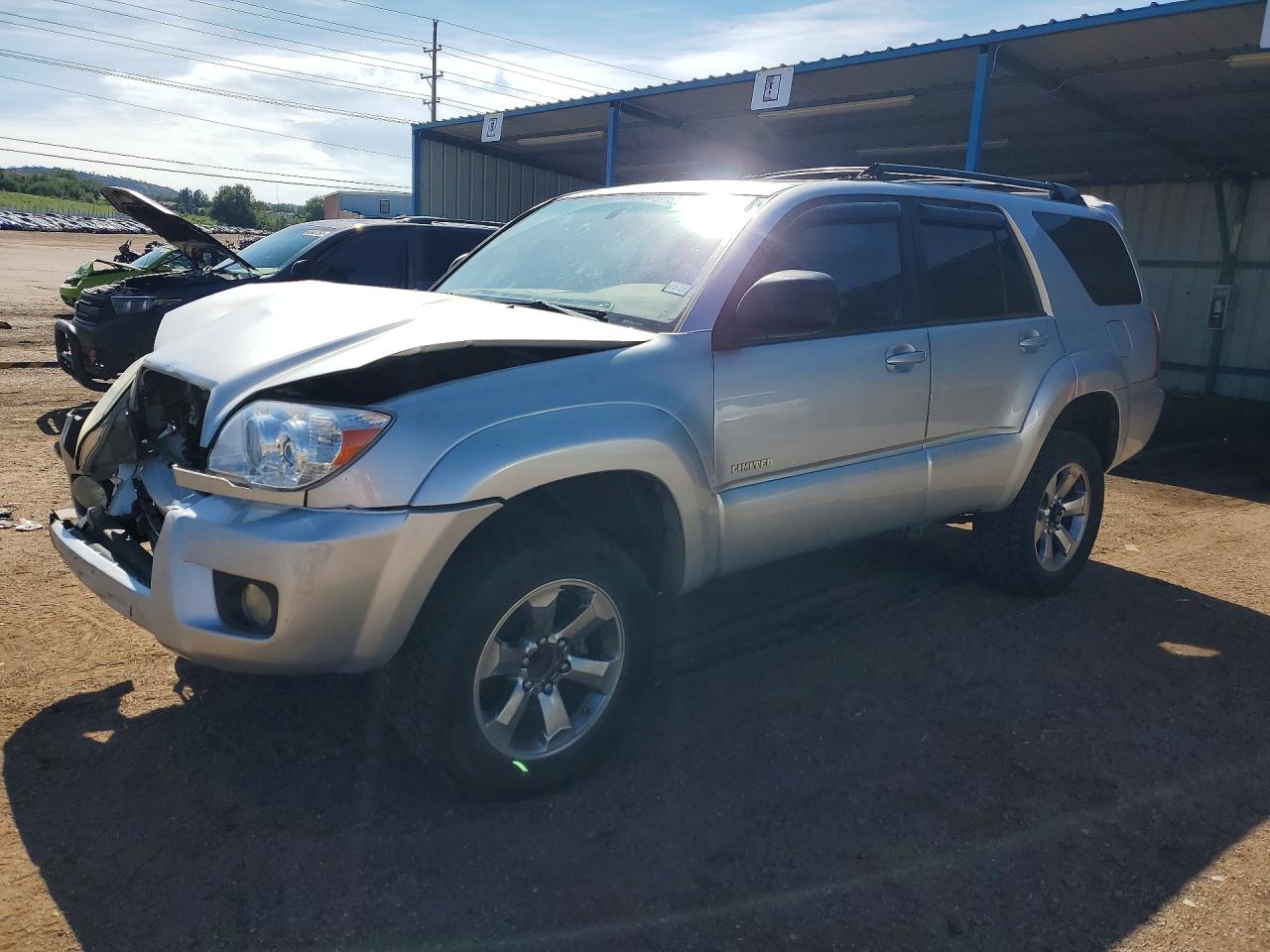 2007 Toyota 4runner Limited Silver vin: JTEZU17RX70087756