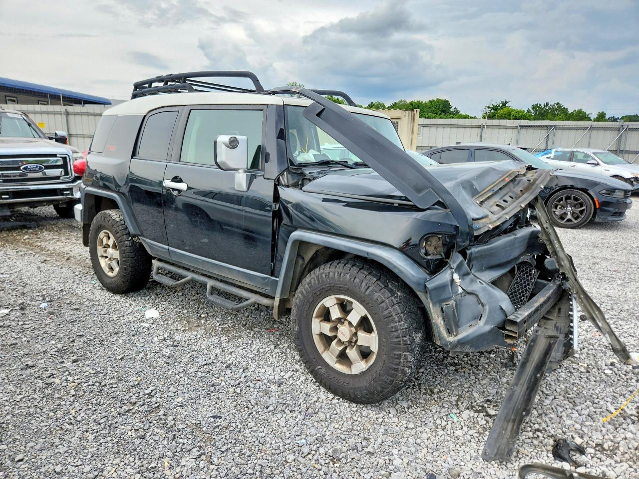 2011 Toyota Fj Cruiser Base Black vin: JTEZU4BF1BK010866