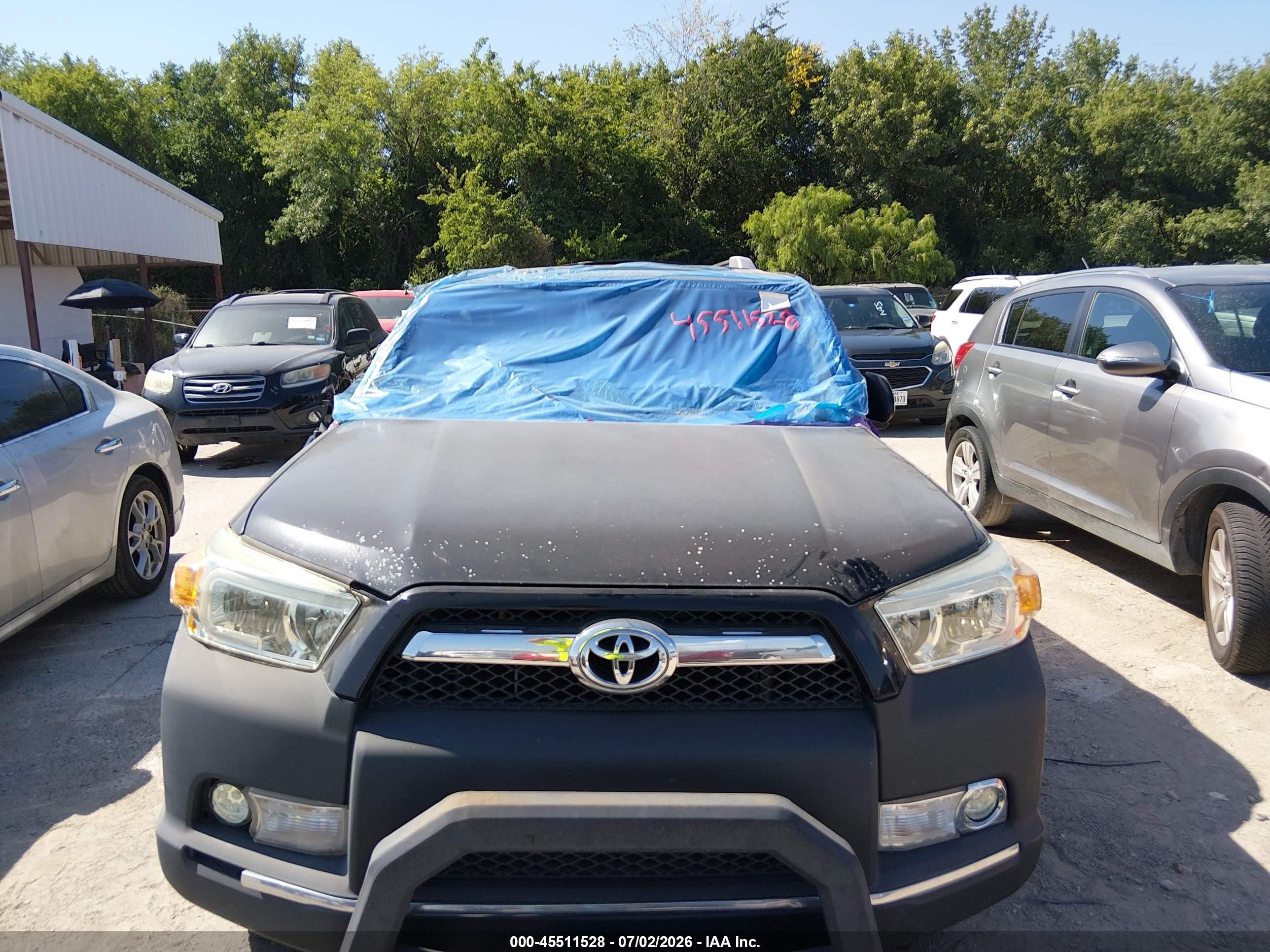 2010 Toyota 4runner Limited V6 Black vin: JTEZU5JR0A5006466
