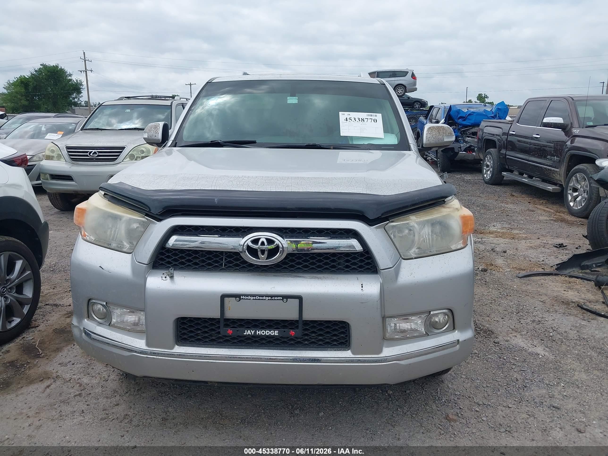 2011 Toyota 4runner Limited V6 Silver vin: JTEZU5JR0B5025293