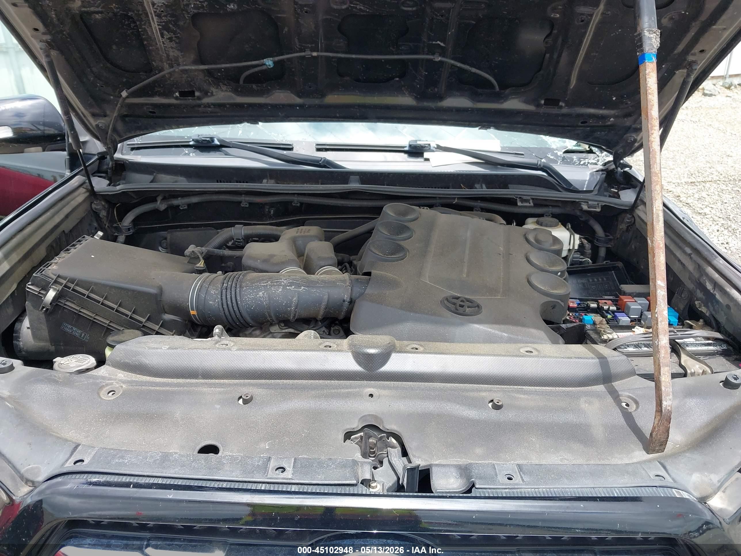 2011 Toyota 4runner Sr5 V6 Black vin: JTEZU5JR0B5030428