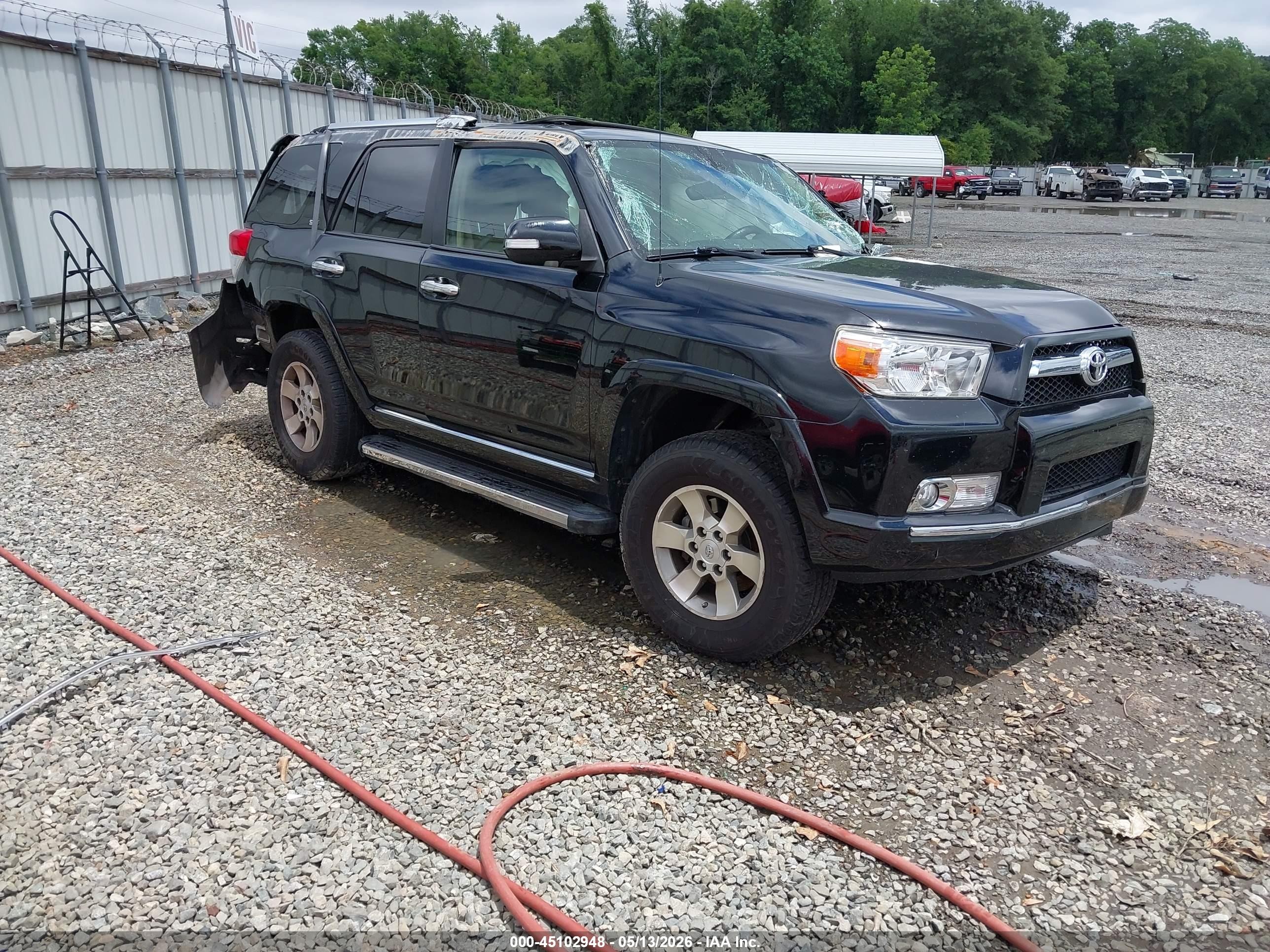 2011 Toyota 4runner Sr5 V6 Black vin: JTEZU5JR0B5030428