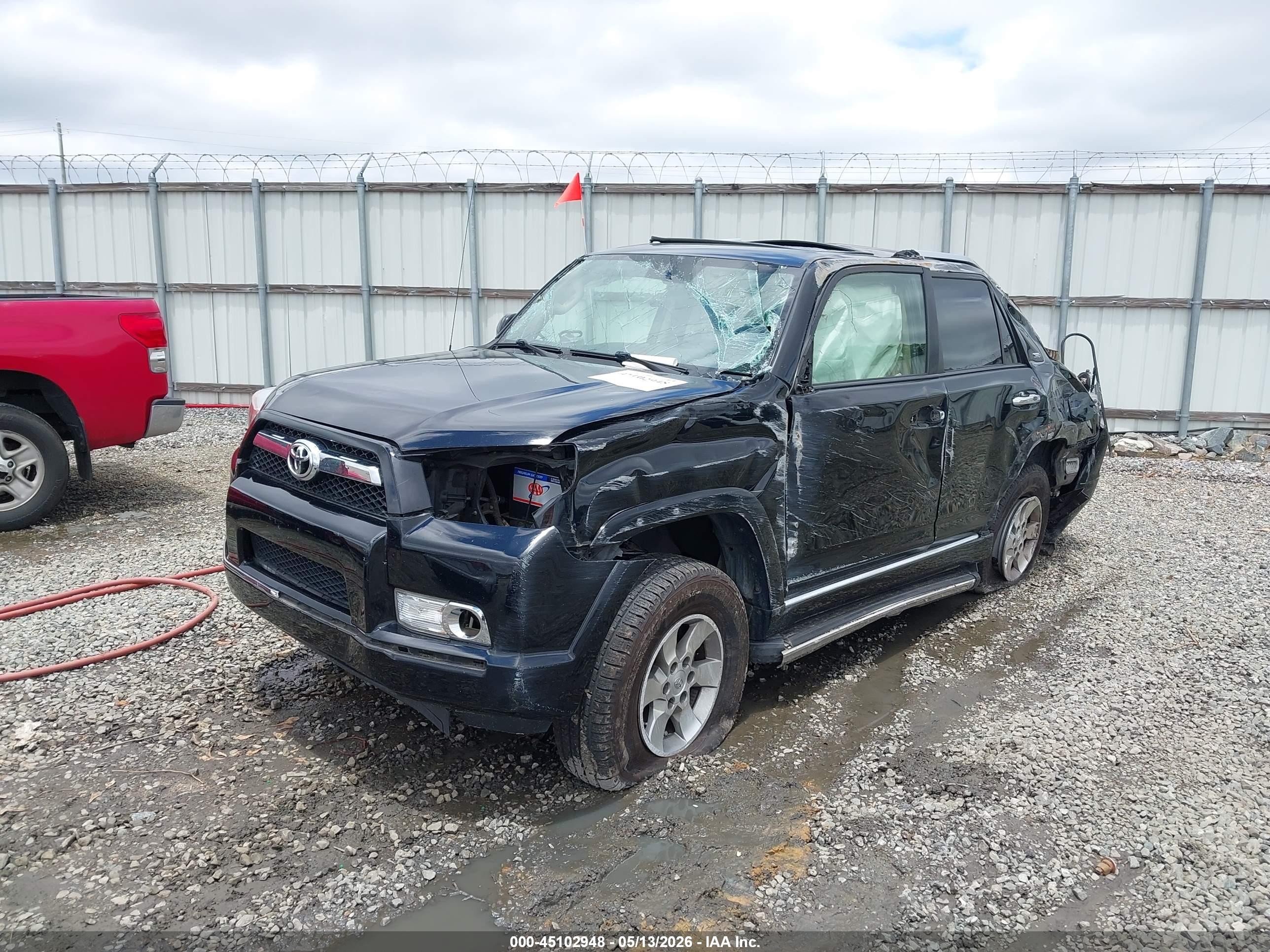 2011 Toyota 4runner Sr5 V6 Black vin: JTEZU5JR0B5030428