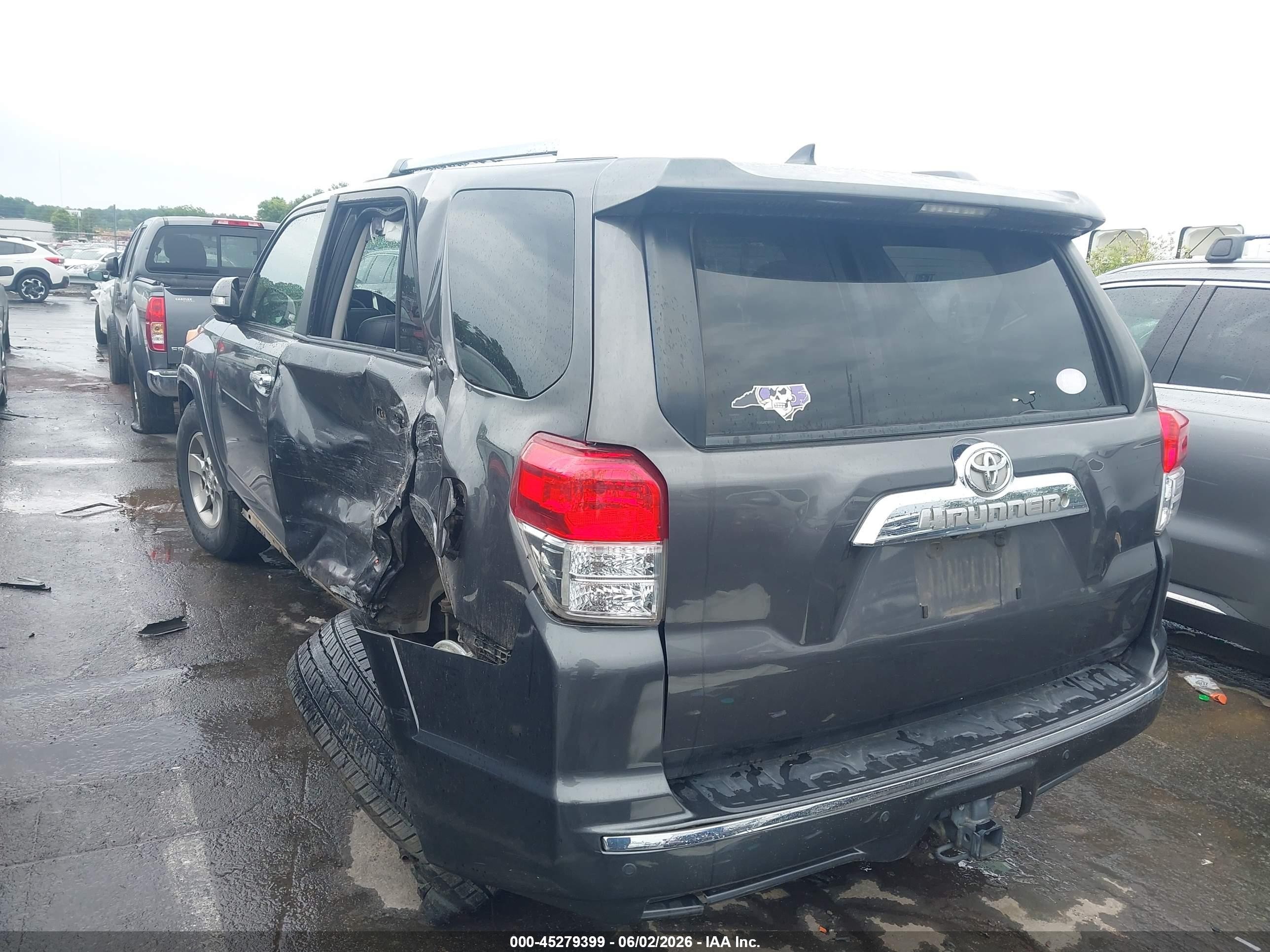 2012 Toyota 4runner Sr5 Gray vin: JTEZU5JR0C5041818