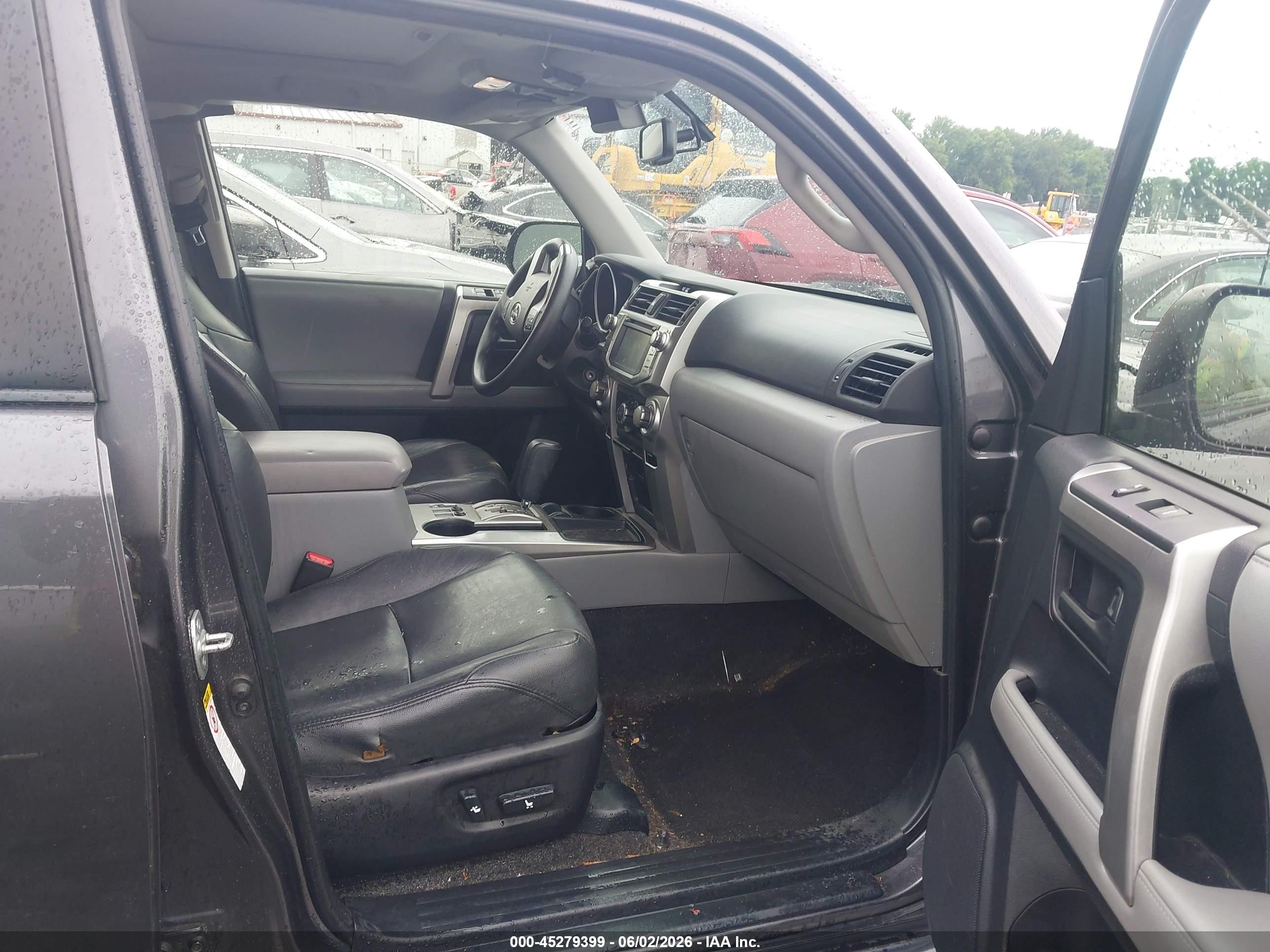 2012 Toyota 4runner Sr5 Gray vin: JTEZU5JR0C5041818