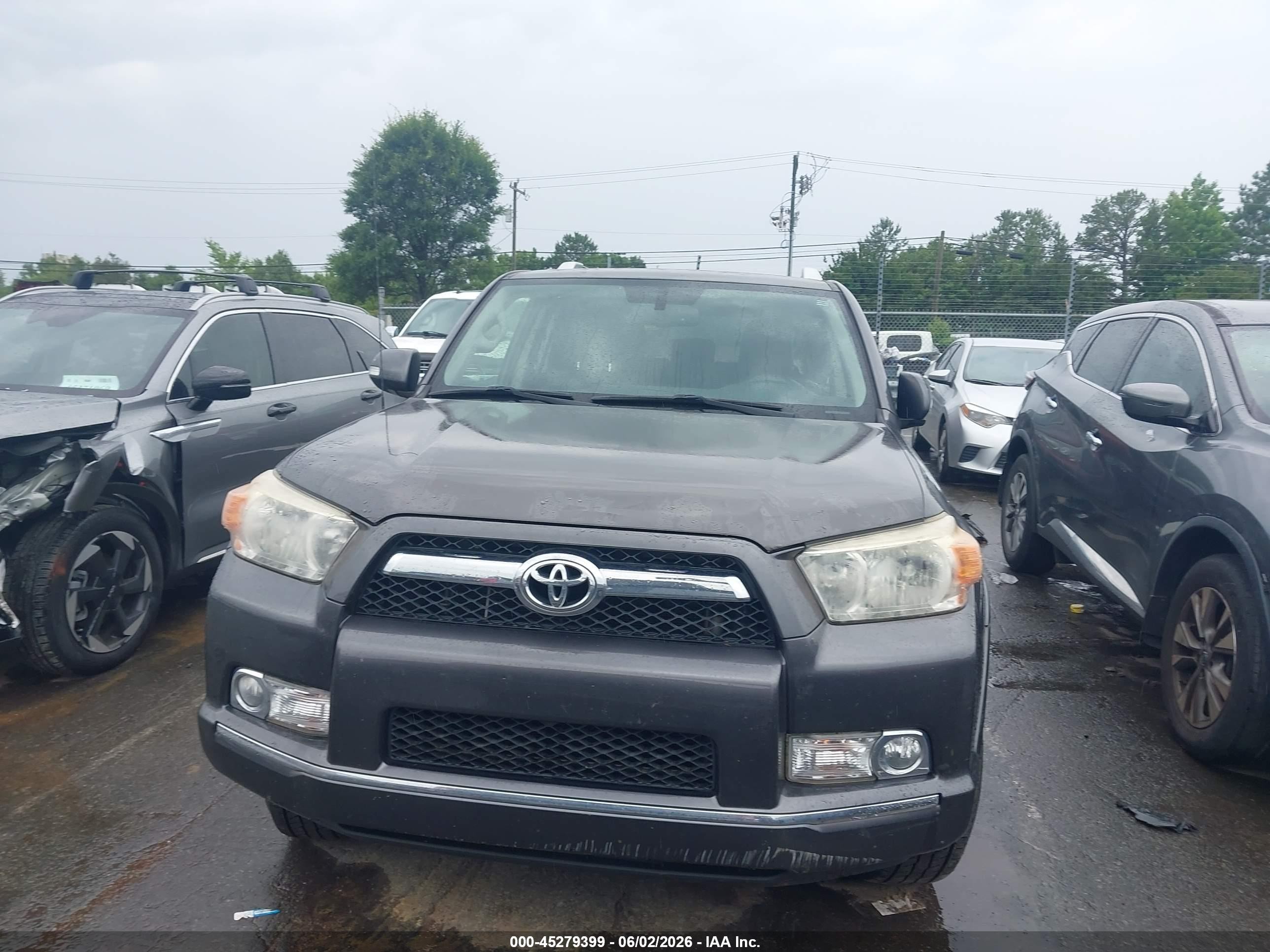 2012 Toyota 4runner Sr5 Gray vin: JTEZU5JR0C5041818