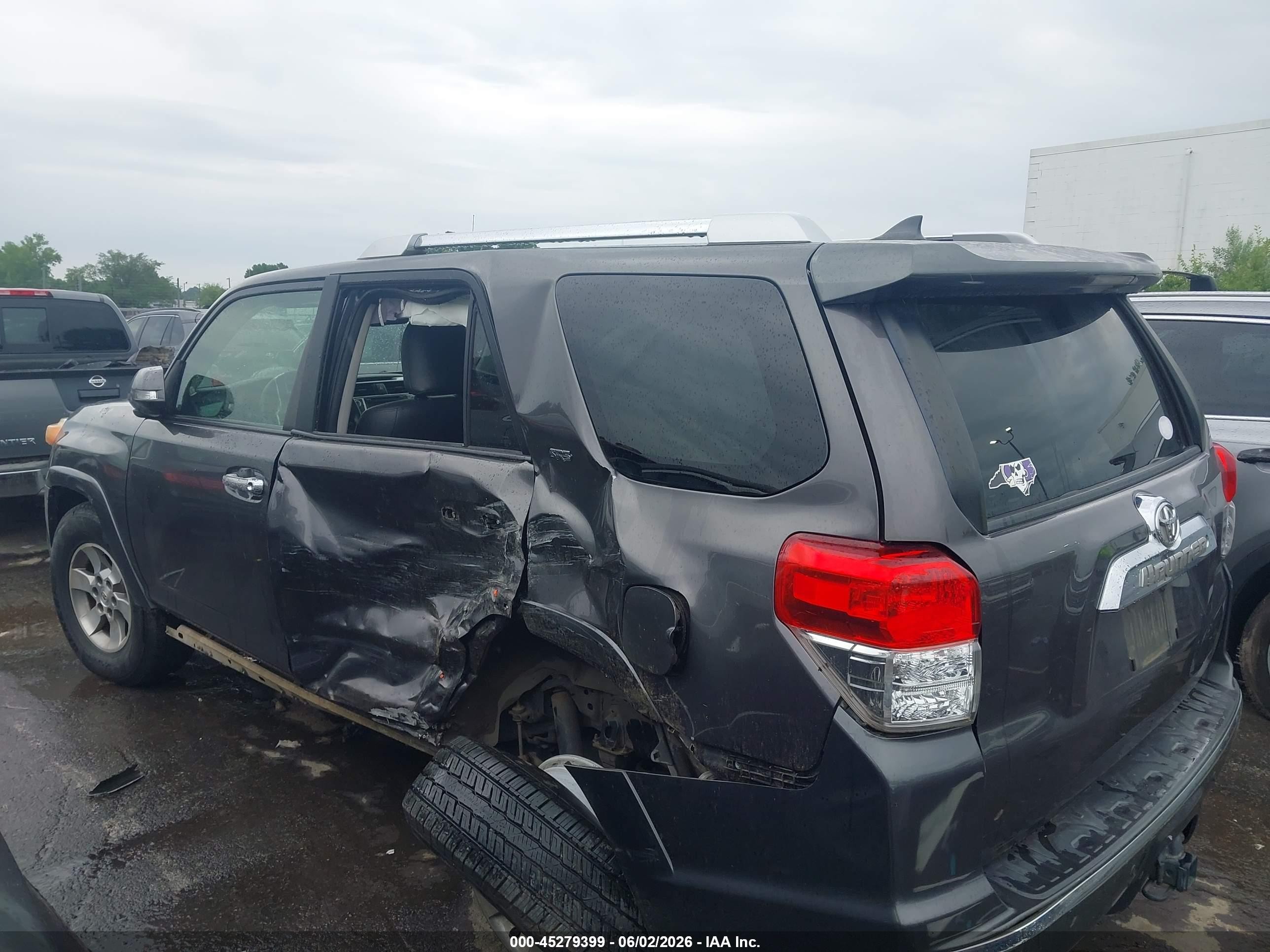 2012 Toyota 4runner Sr5 Gray vin: JTEZU5JR0C5041818