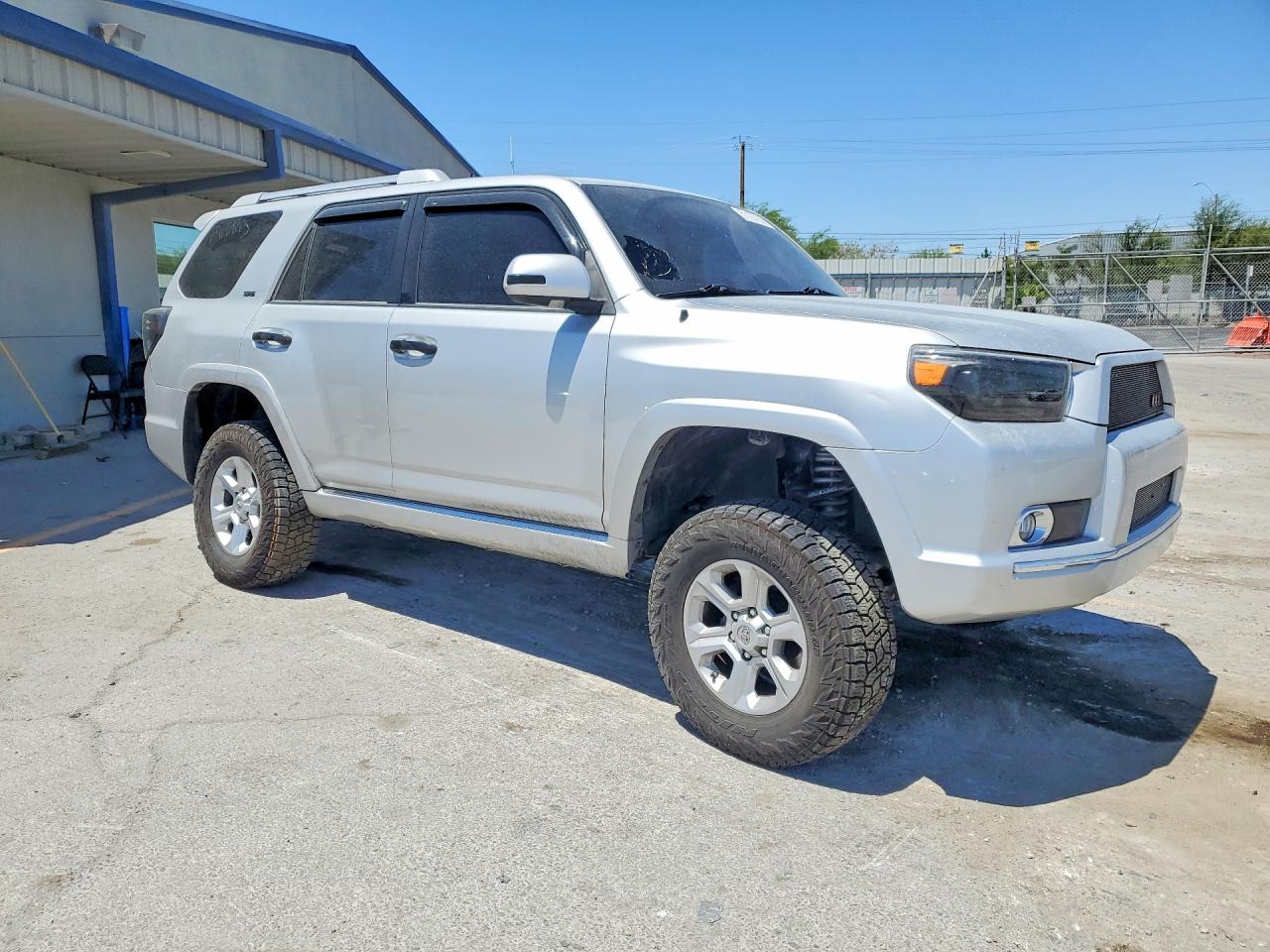 2013 Toyota 4runner Silver vin: JTEZU5JR0D5054294