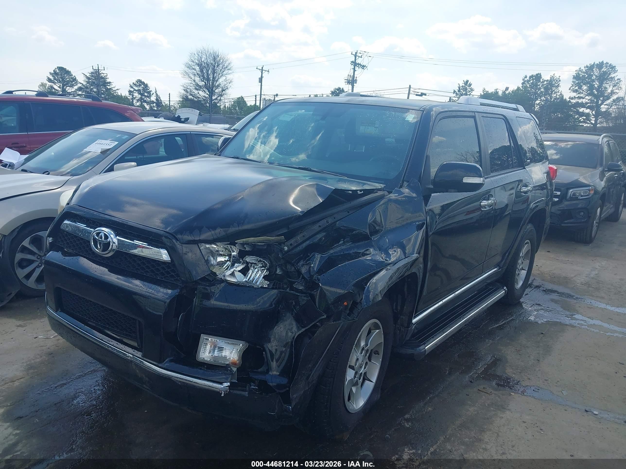 2013 Toyota 4runner Sr5 Black vin: JTEZU5JR0D5060242