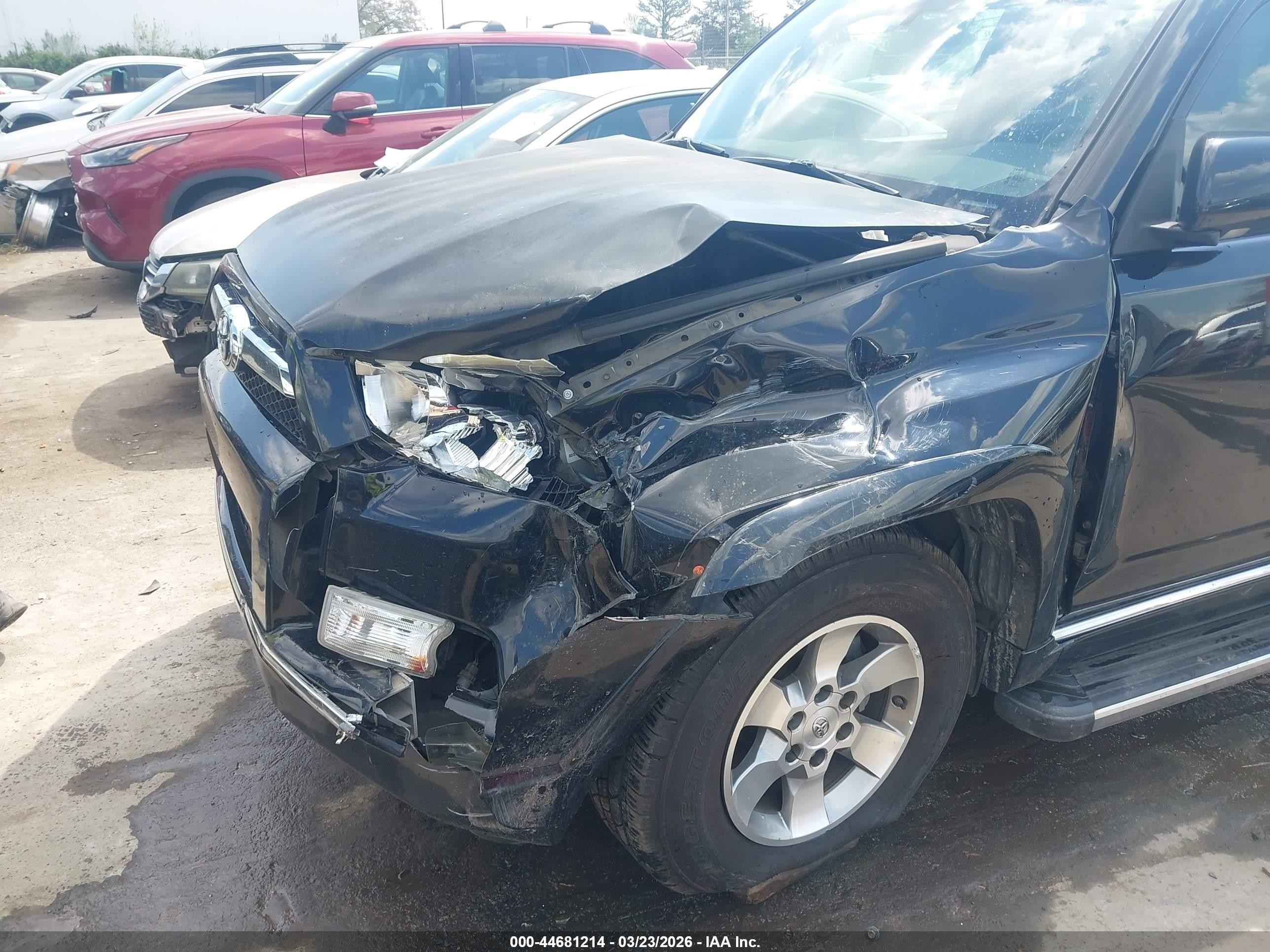 2013 Toyota 4runner Sr5 Black vin: JTEZU5JR0D5060242