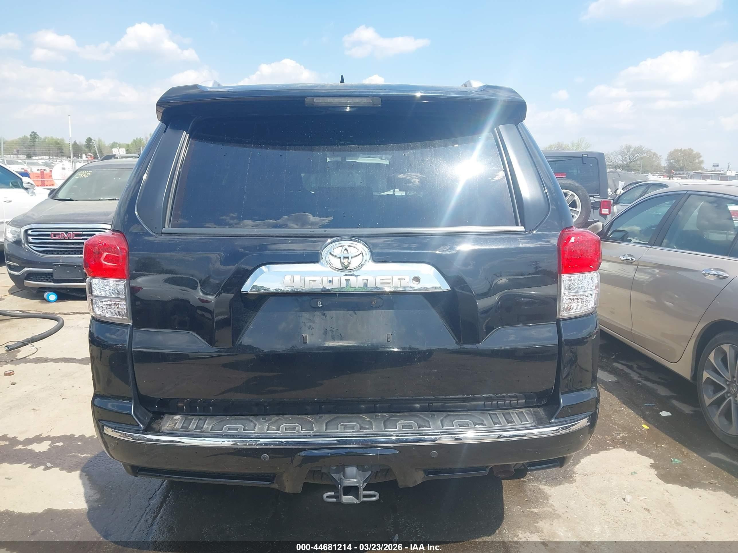 2013 Toyota 4runner Sr5 Black vin: JTEZU5JR0D5060242