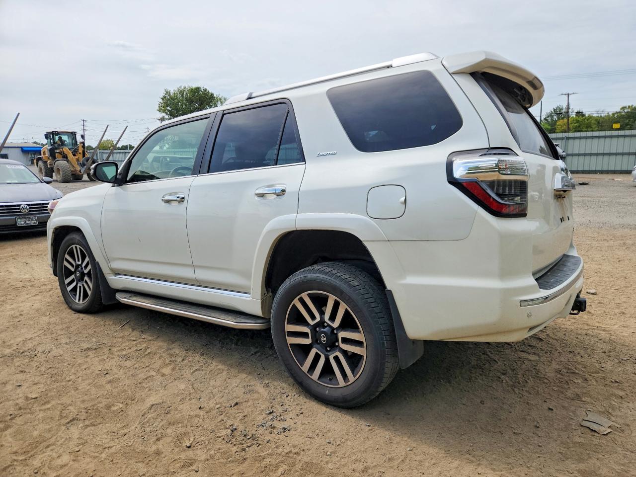 2014 Toyota 4runner Limited White vin: JTEZU5JR0E5075440