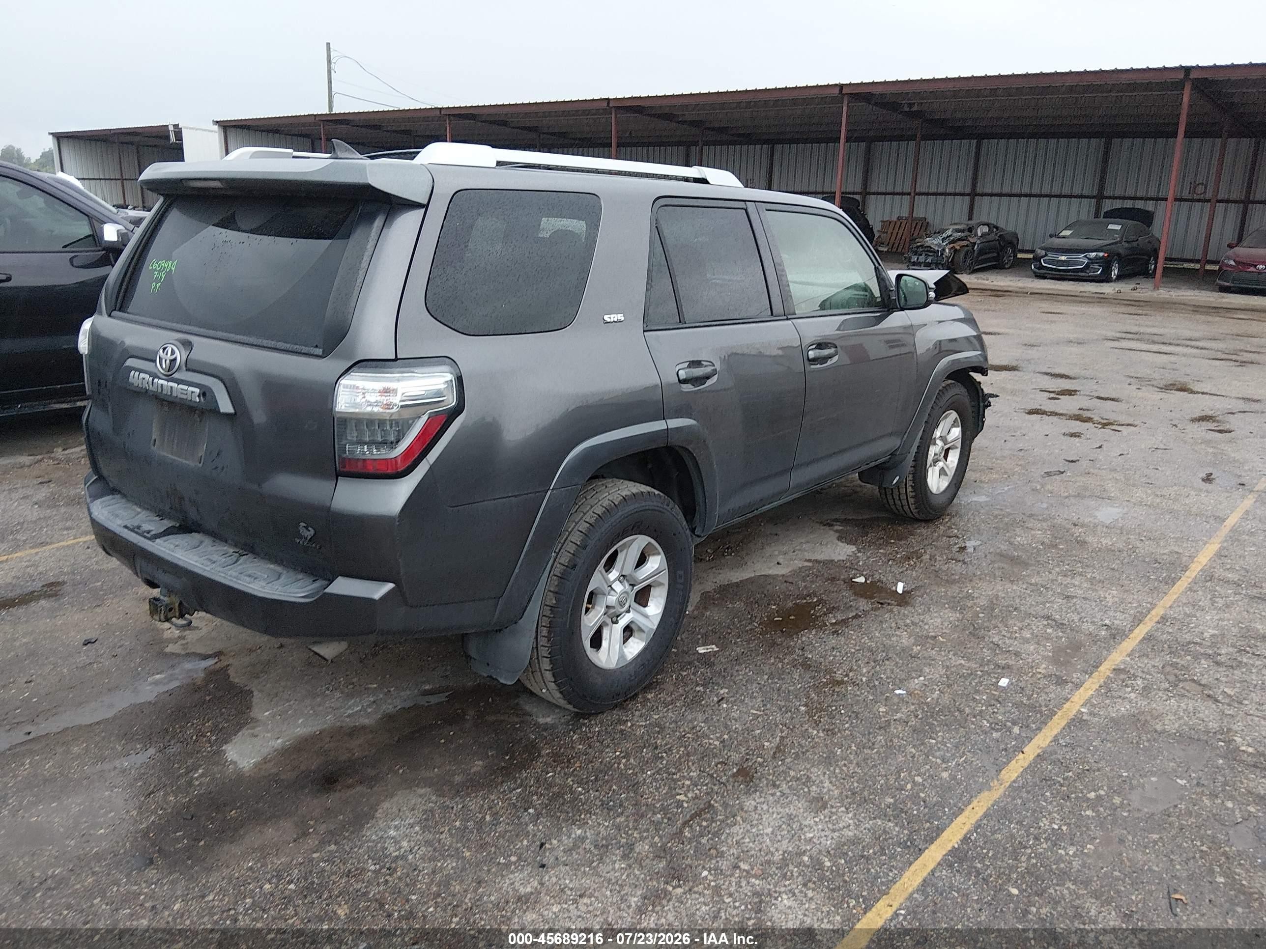 2014 Toyota 4runner Sr5 Premium Gray vin: JTEZU5JR0E5075633