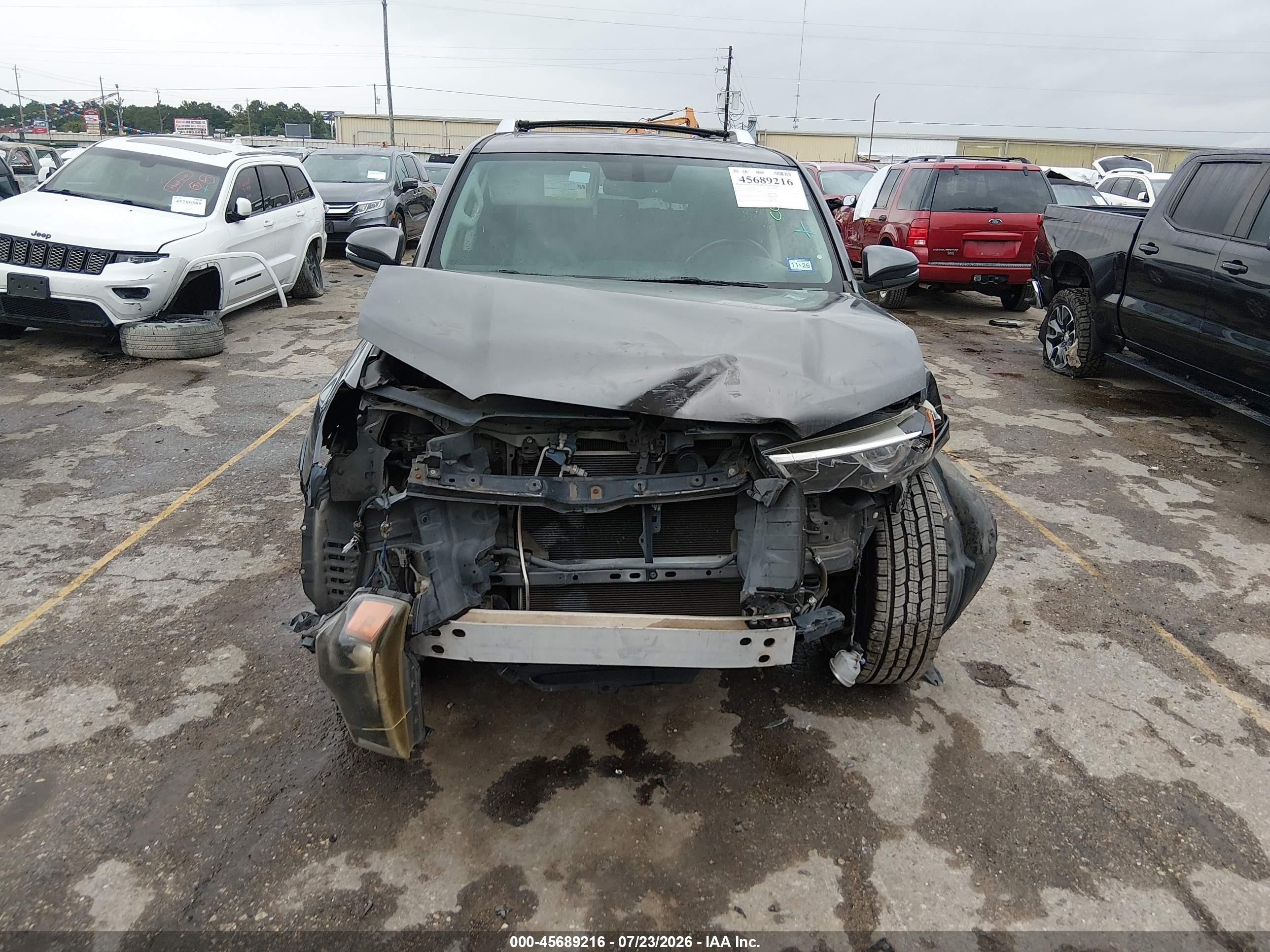 2014 Toyota 4runner Sr5 Premium Gray vin: JTEZU5JR0E5075633