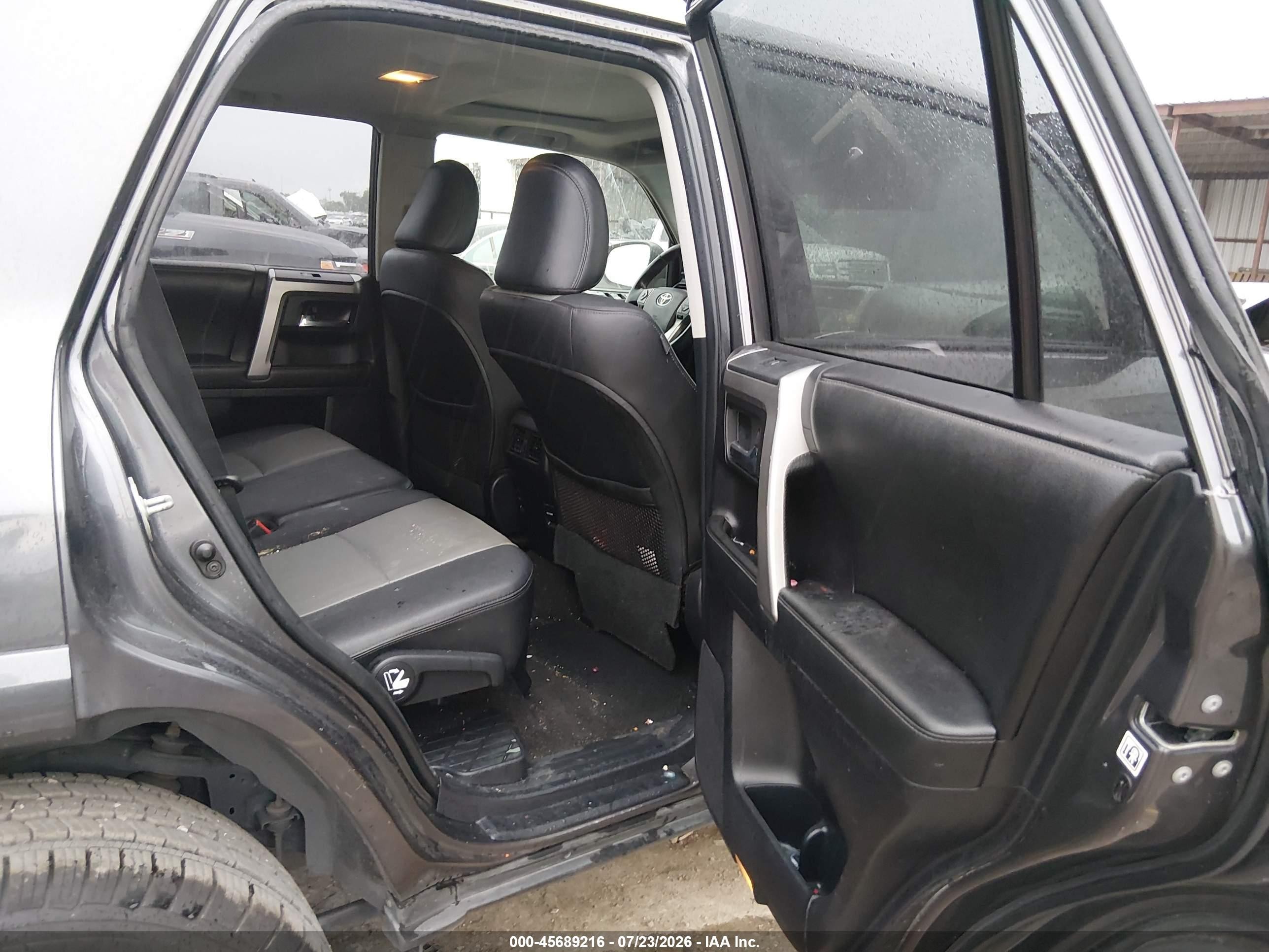 2014 Toyota 4runner Sr5 Premium Gray vin: JTEZU5JR0E5075633