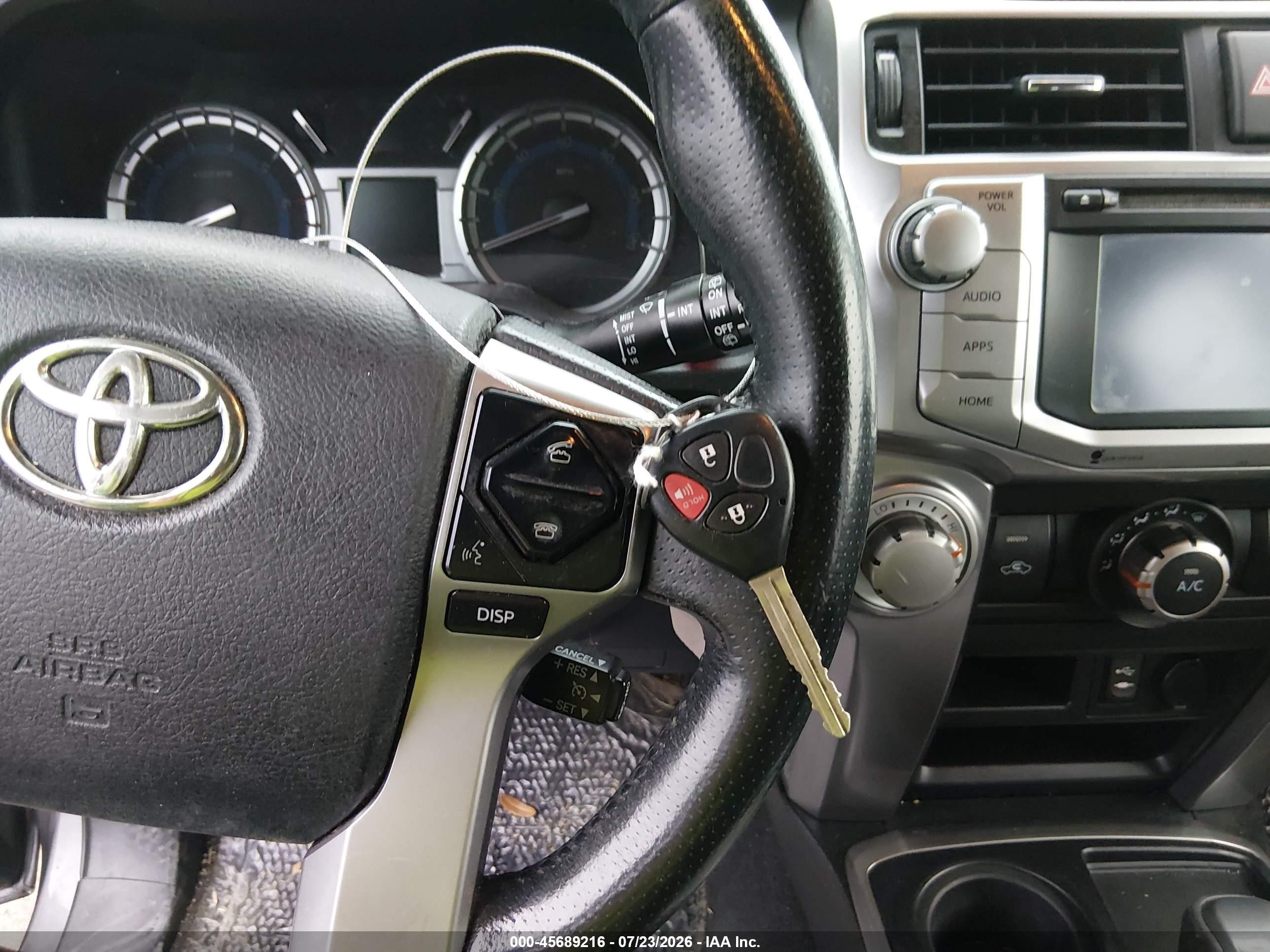 2014 Toyota 4runner Sr5 Premium Gray vin: JTEZU5JR0E5075633