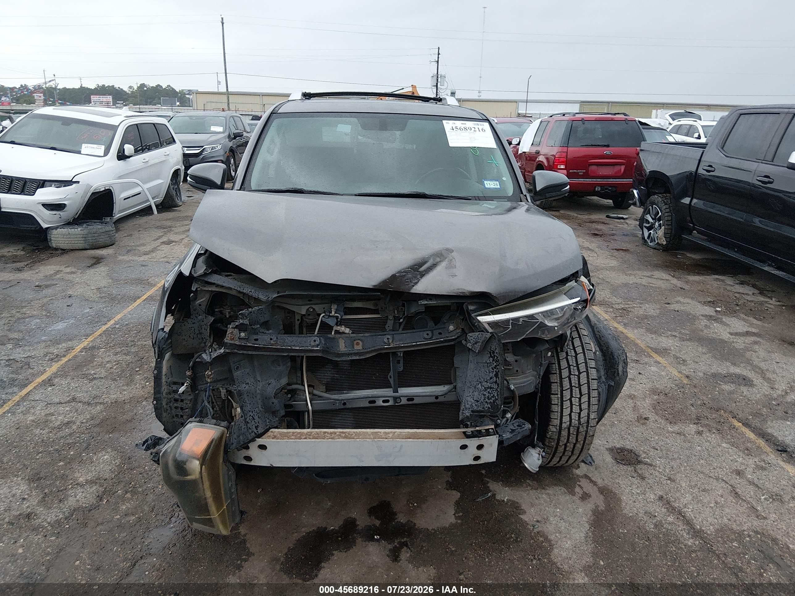 2014 Toyota 4runner Sr5 Premium Gray vin: JTEZU5JR0E5075633