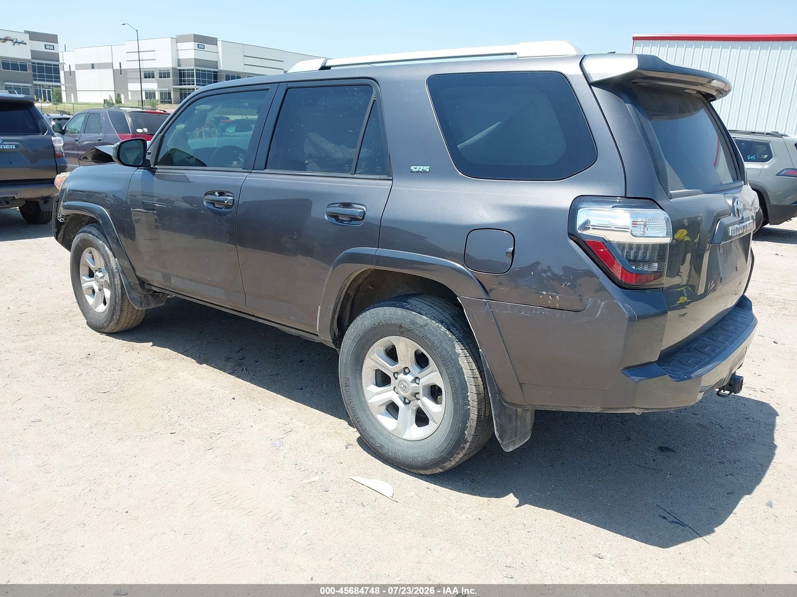 2014 Toyota 4runner Sr5 Gray vin: JTEZU5JR0E5077379
