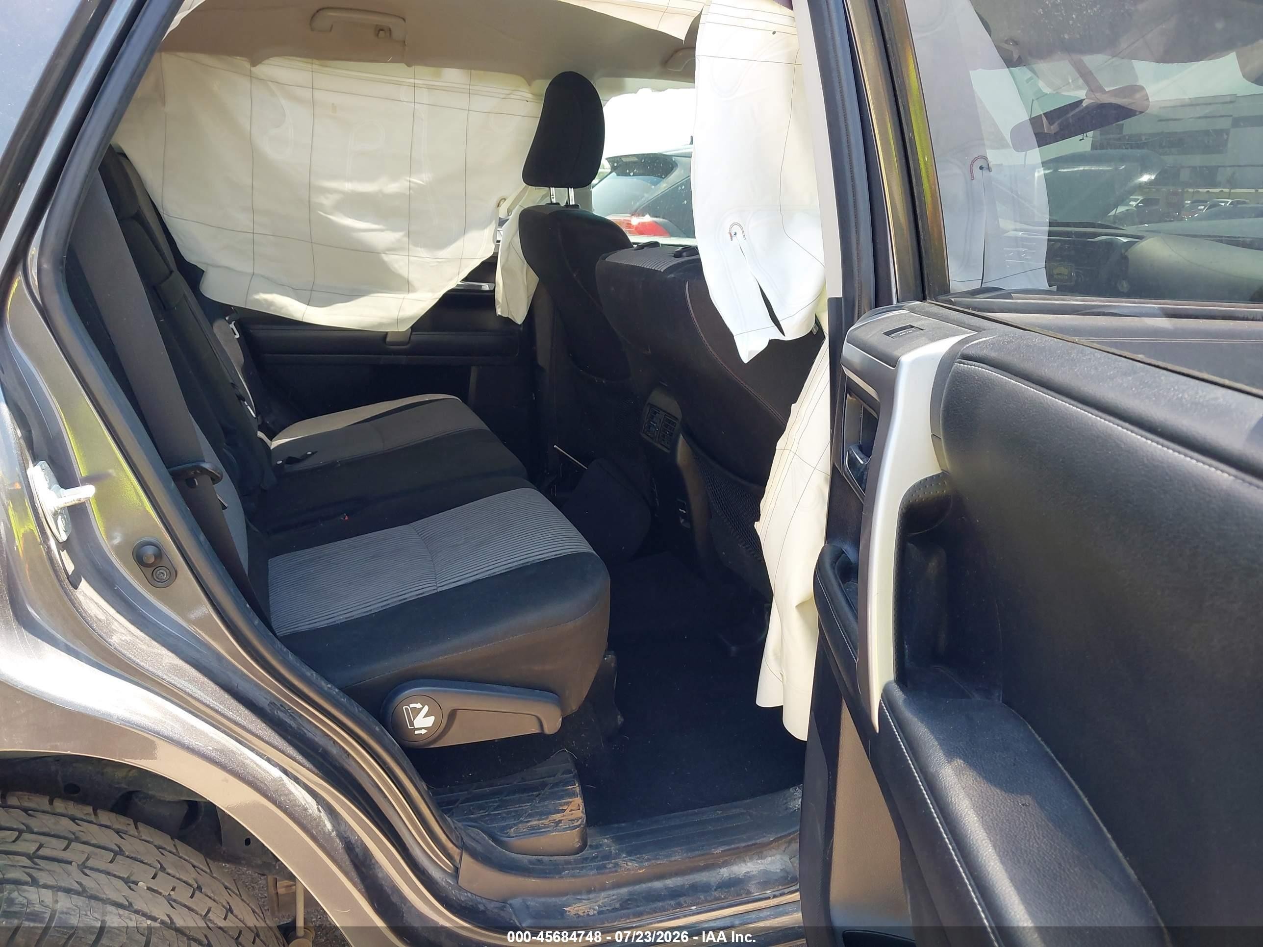 2014 Toyota 4runner Sr5 Gray vin: JTEZU5JR0E5077379