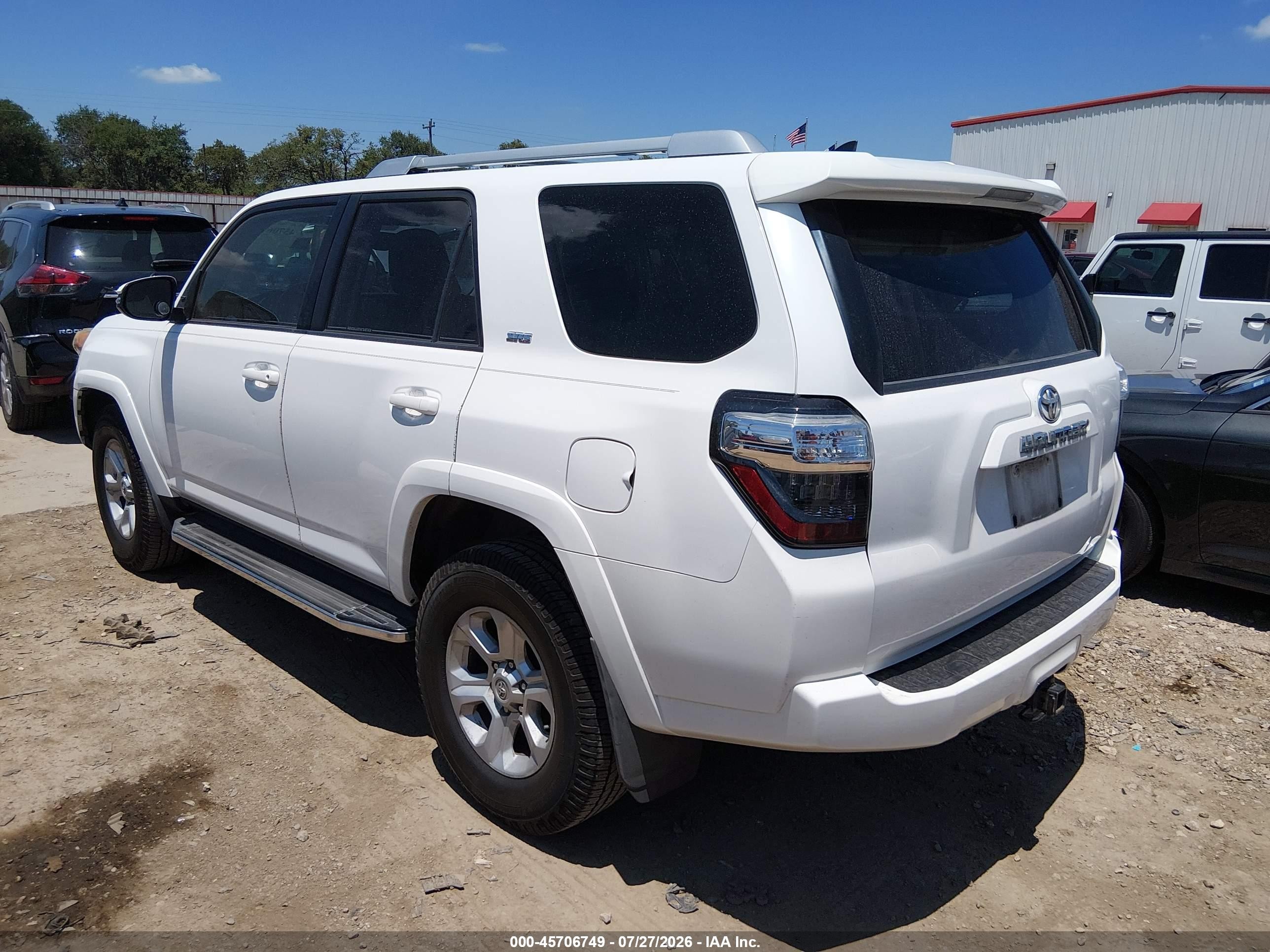 2014 Toyota 4runner Sr5 Premium White vin: JTEZU5JR0E5079746