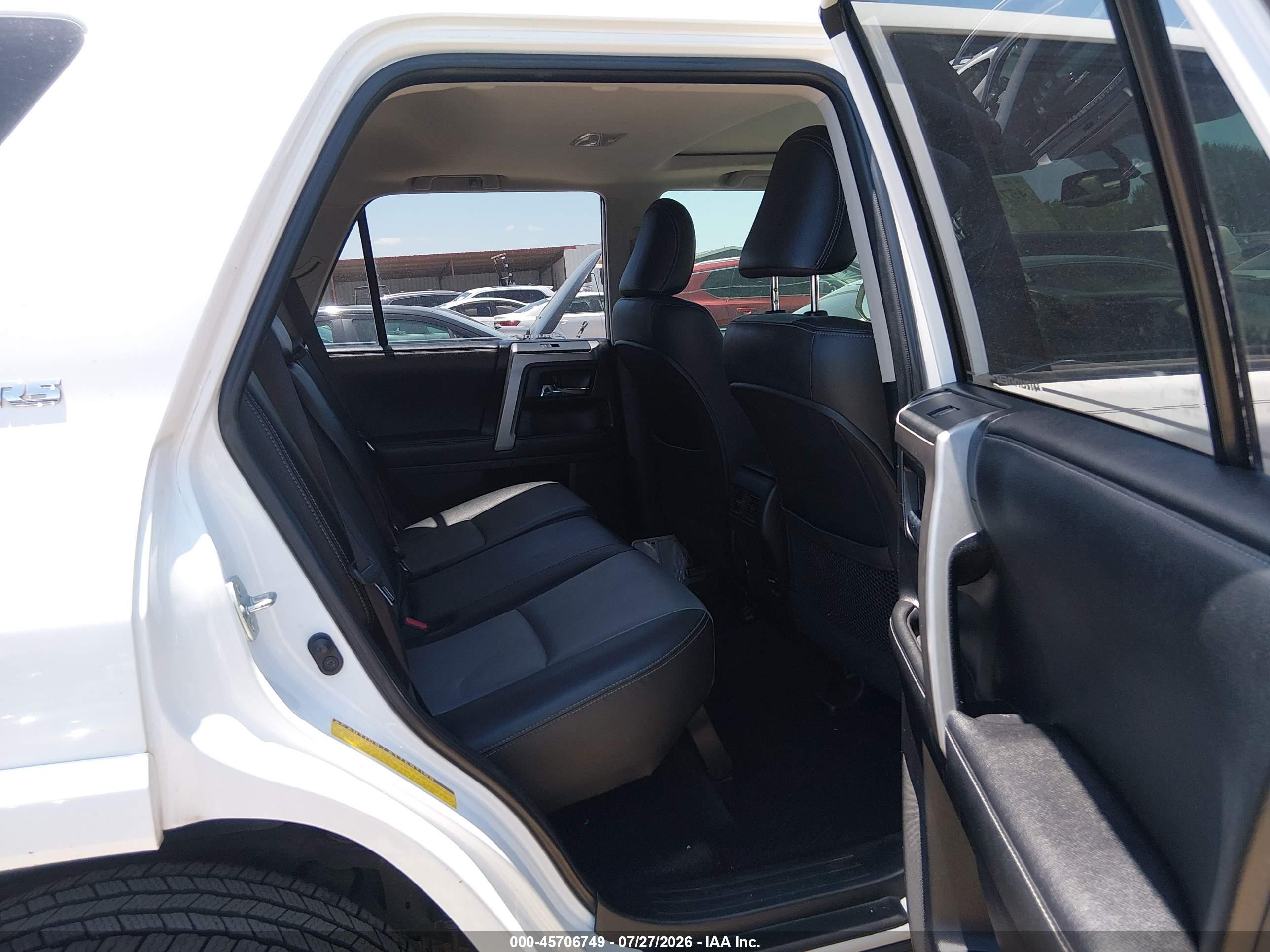 2014 Toyota 4runner Sr5 Premium White vin: JTEZU5JR0E5079746