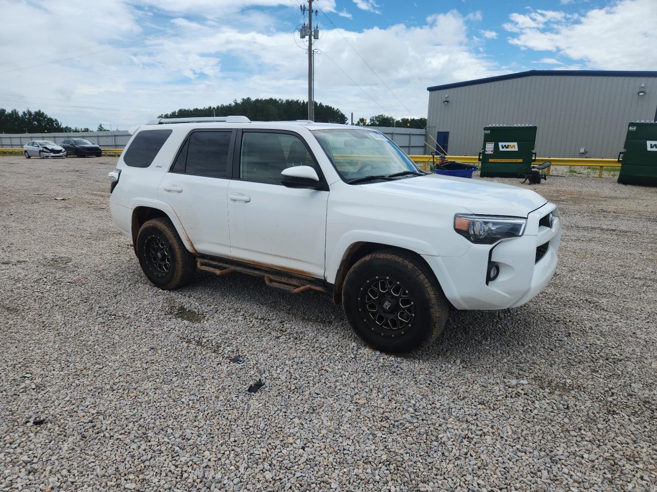 2015 Toyota 4runner Sr5 White vin: JTEZU5JR0F5102329