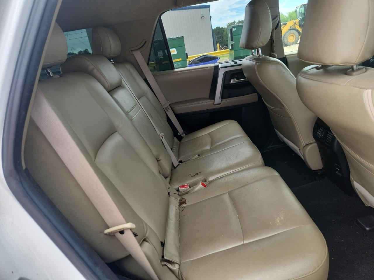 2015 Toyota 4runner Sr5 White vin: JTEZU5JR0F5102329