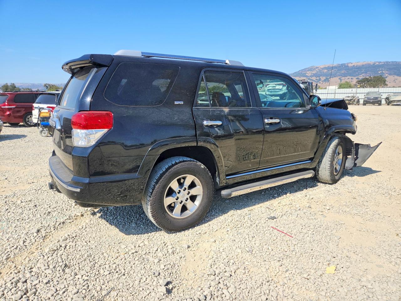 2010 Toyota 4runner Sr5 Black vin: JTEZU5JR1A5004659