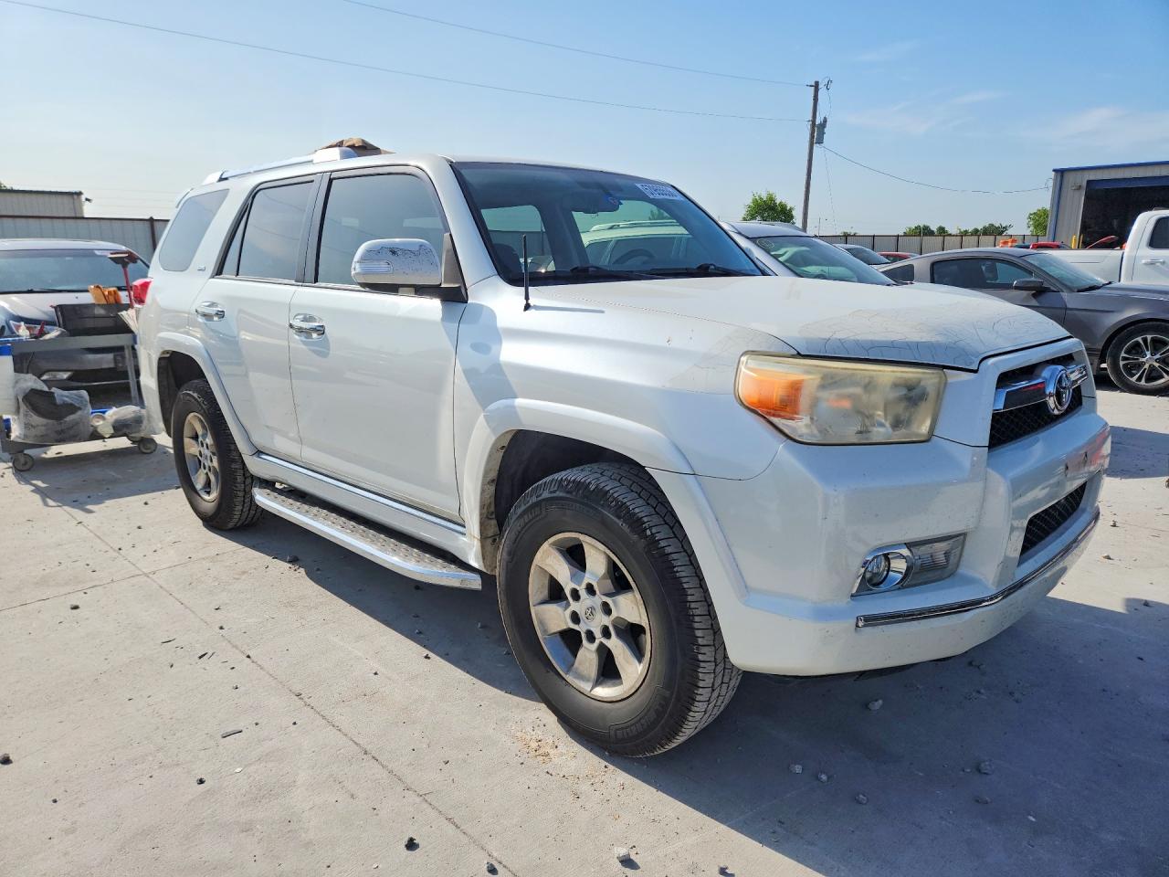 2012 Toyota 4runner Sr5 White vin: JTEZU5JR1C5034019