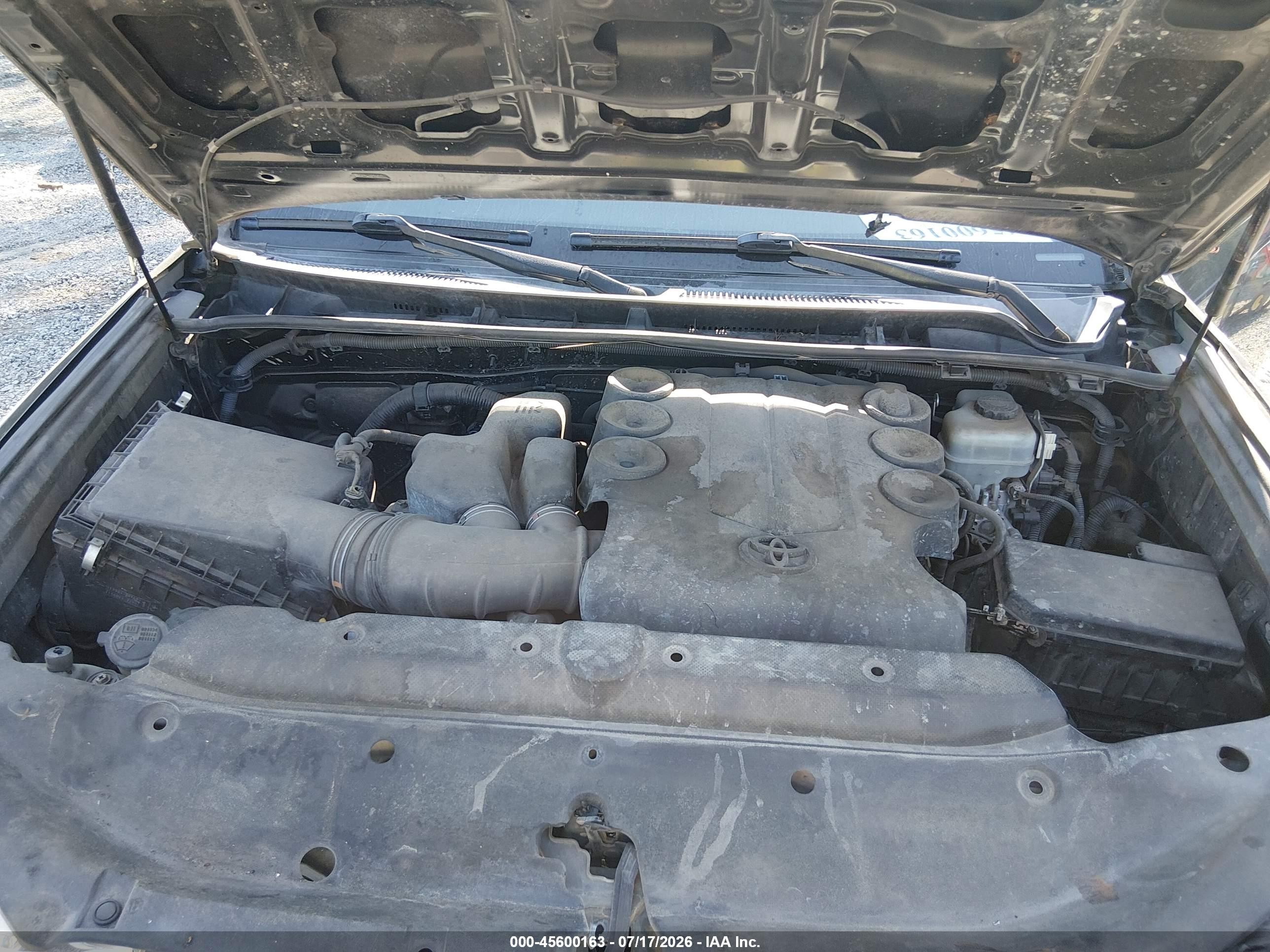 2012 Toyota 4runner Sr5 Black vin: JTEZU5JR1C5043240