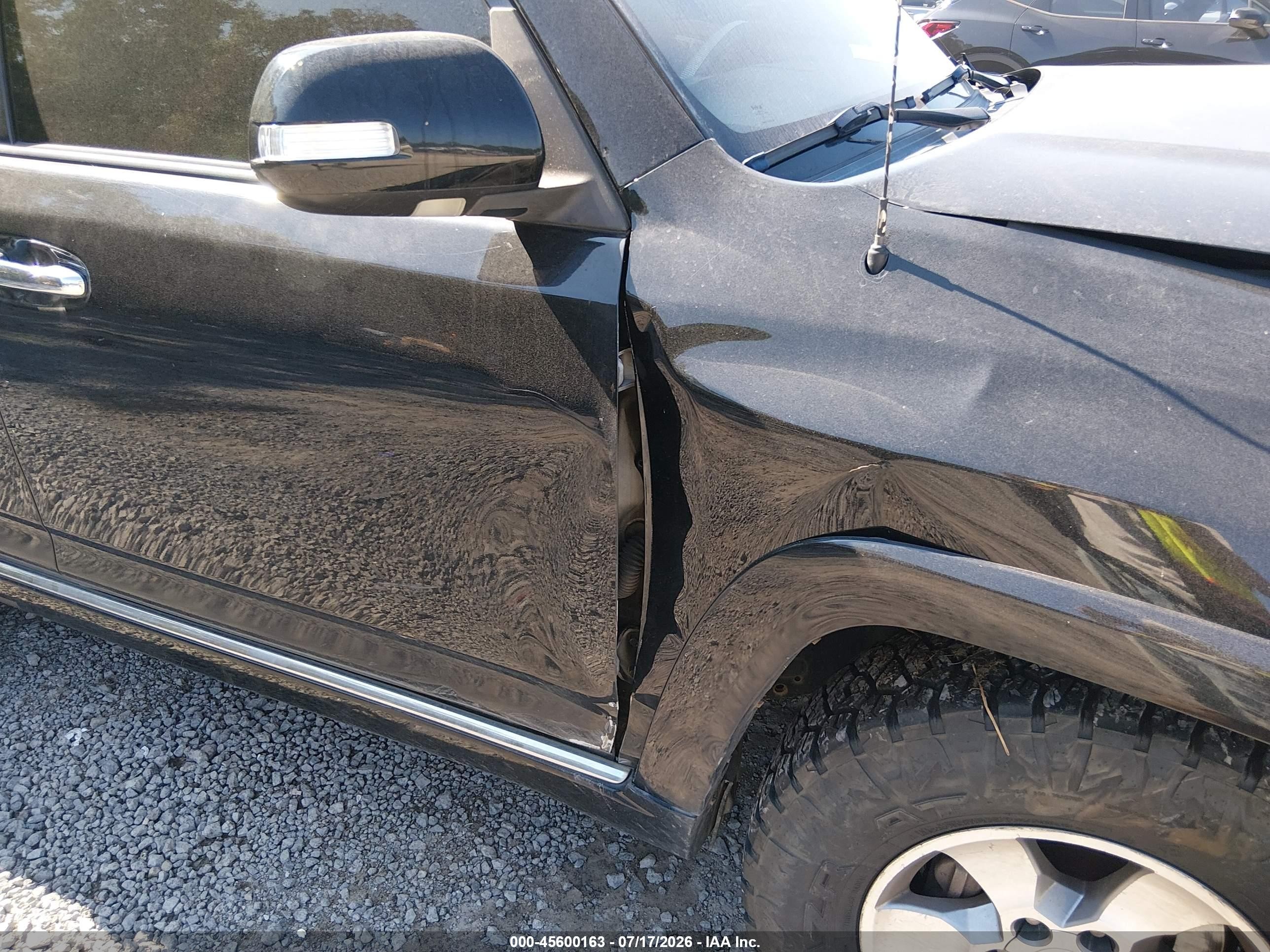 2012 Toyota 4runner Sr5 Black vin: JTEZU5JR1C5043240