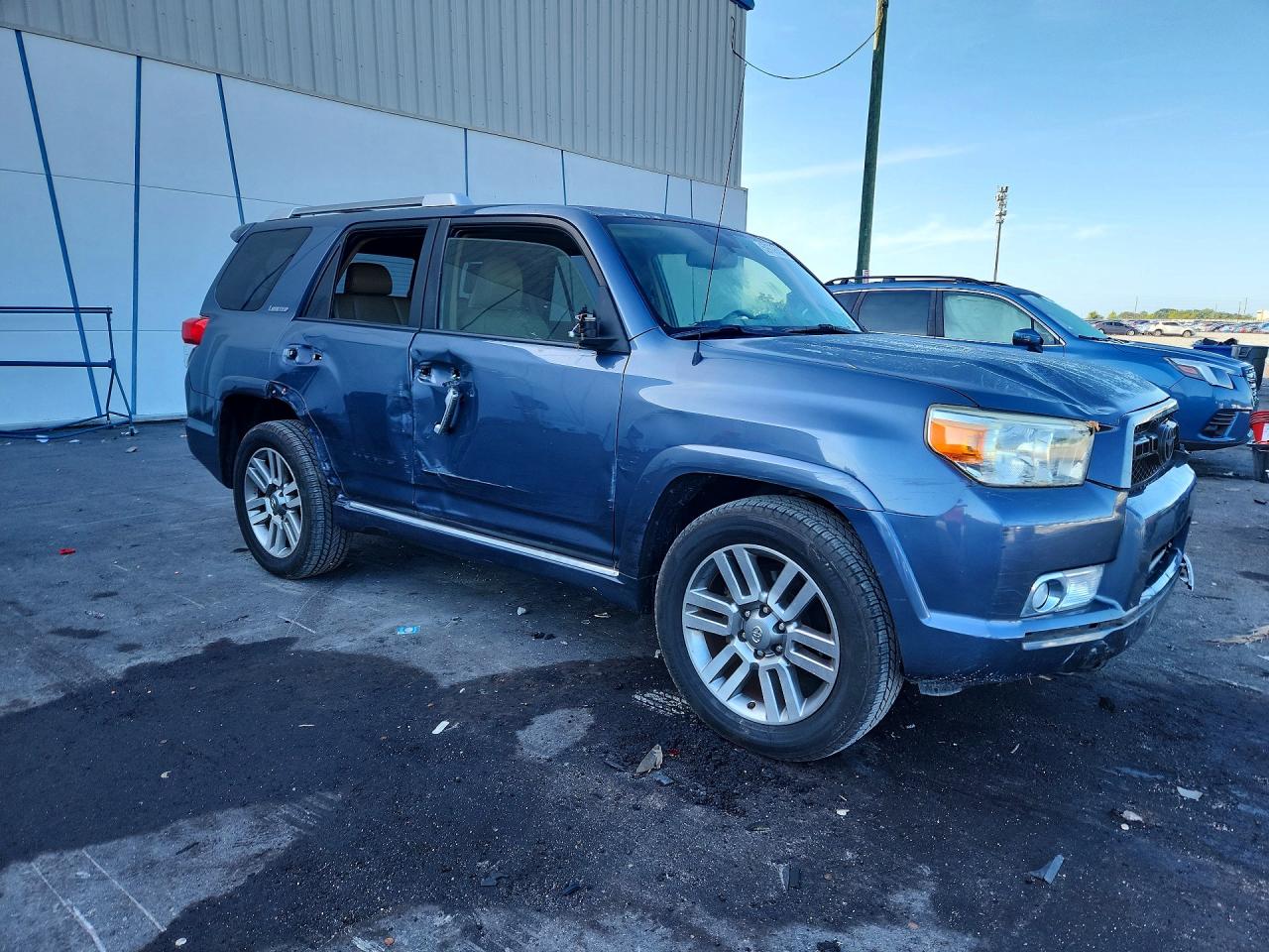 2012 Toyota 4runner Limited Бирюзовый vin: JTEZU5JR1C5043674