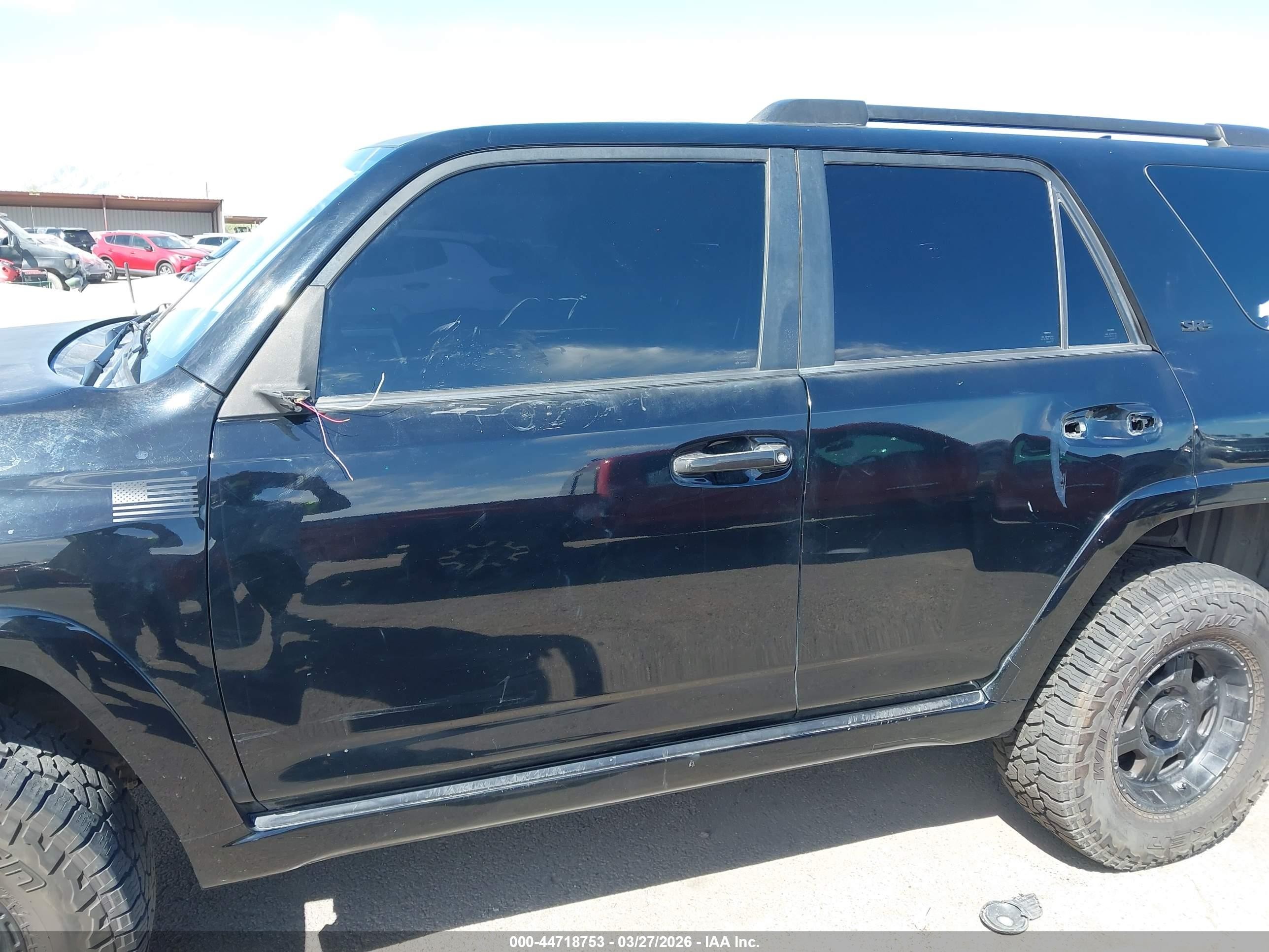 2013 Toyota 4runner Sr5 Black vin: JTEZU5JR1D5051646