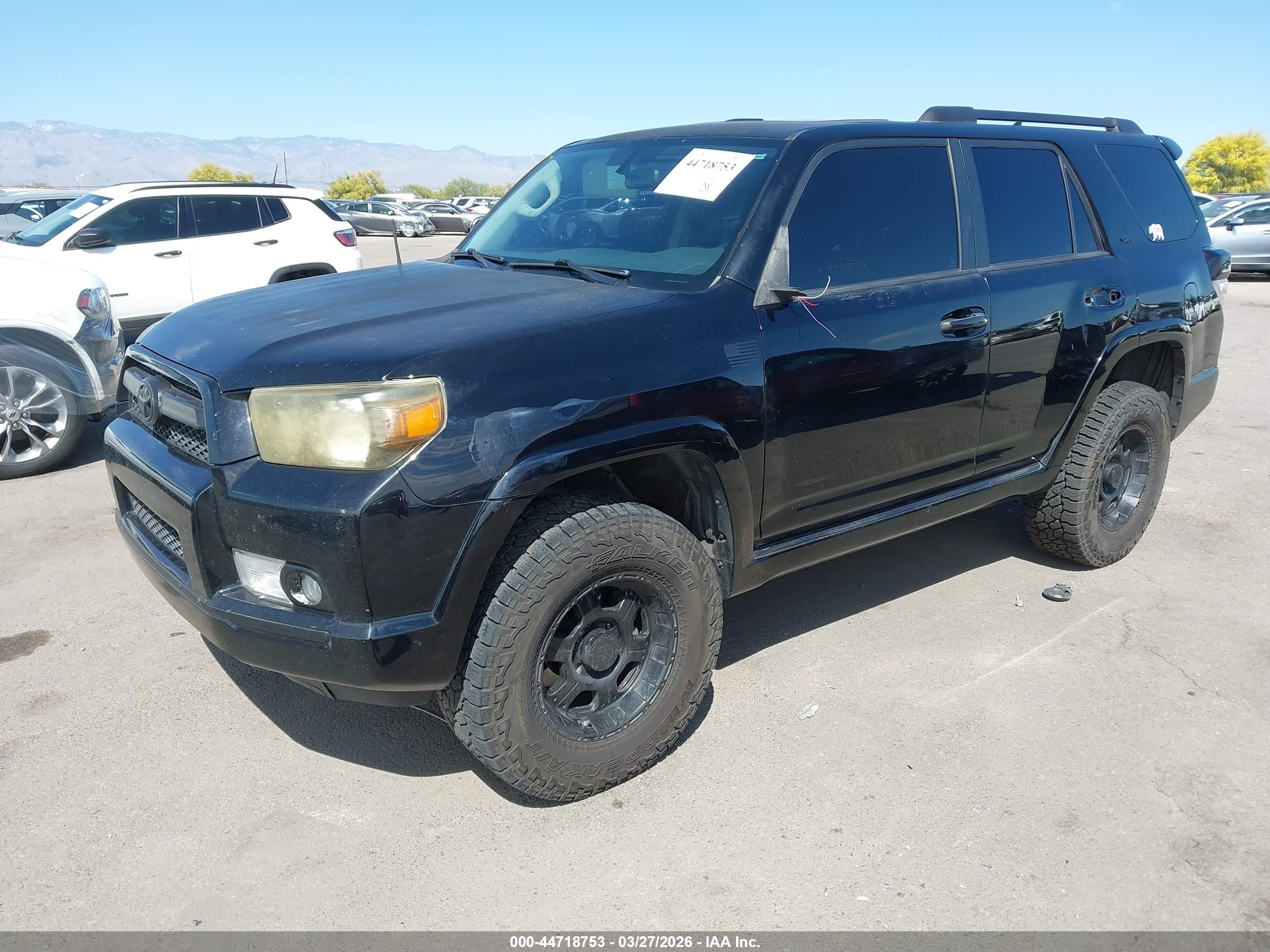 2013 Toyota 4runner Sr5 Black vin: JTEZU5JR1D5051646