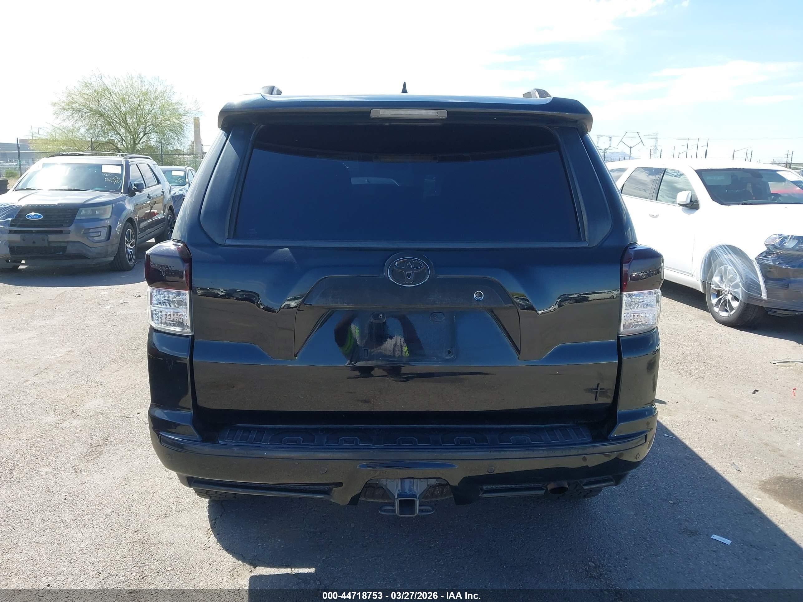 2013 Toyota 4runner Sr5 Black vin: JTEZU5JR1D5051646