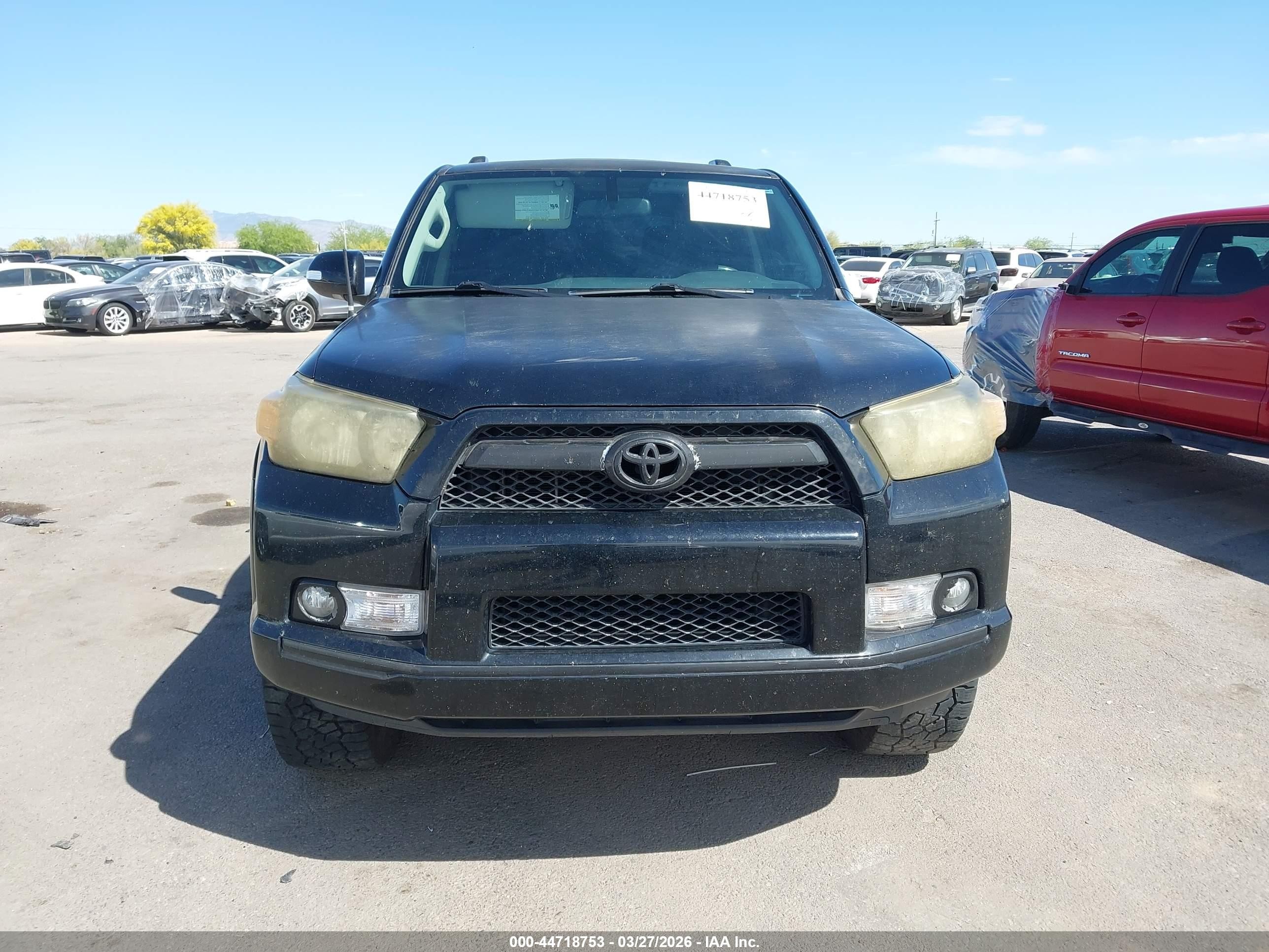 2013 Toyota 4runner Sr5 Black vin: JTEZU5JR1D5051646