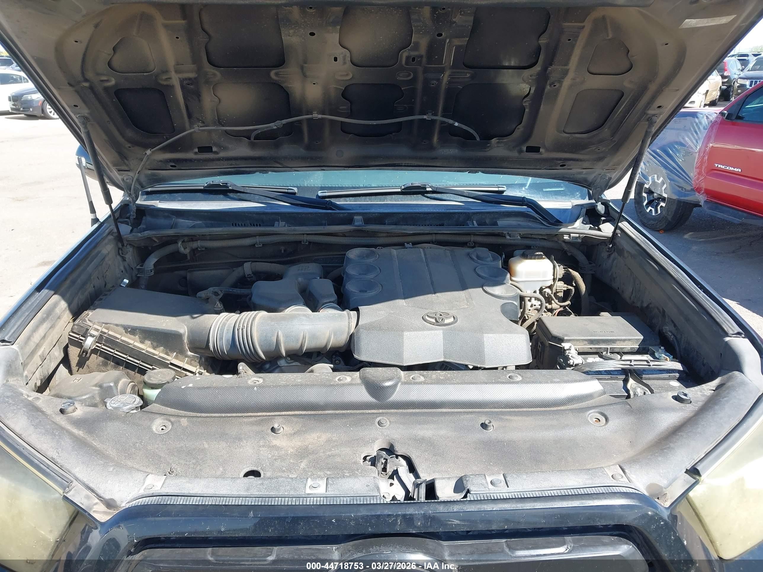 2013 Toyota 4runner Sr5 Black vin: JTEZU5JR1D5051646