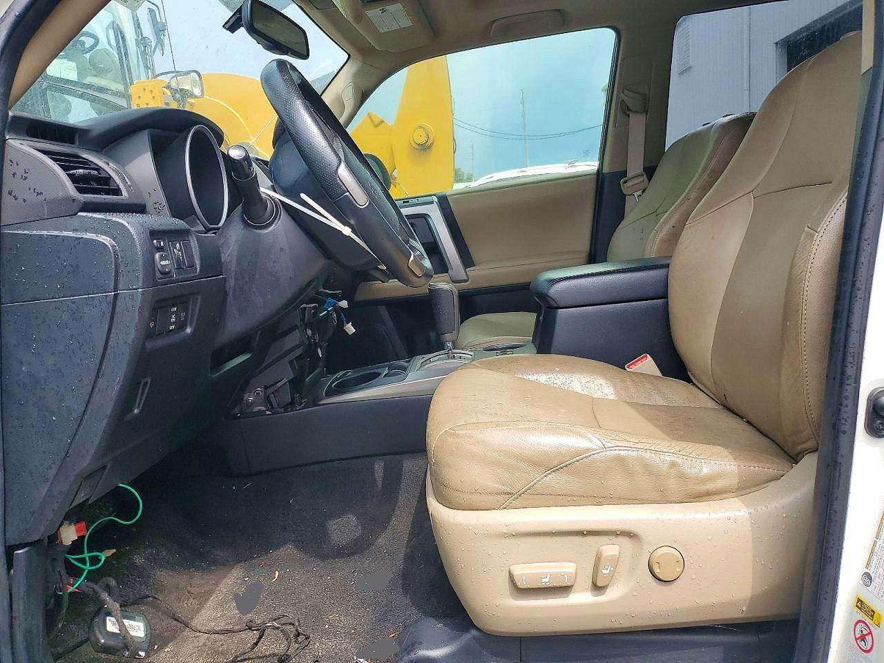 2013 Toyota 4runner Limited Белый vin: JTEZU5JR1D5060377
