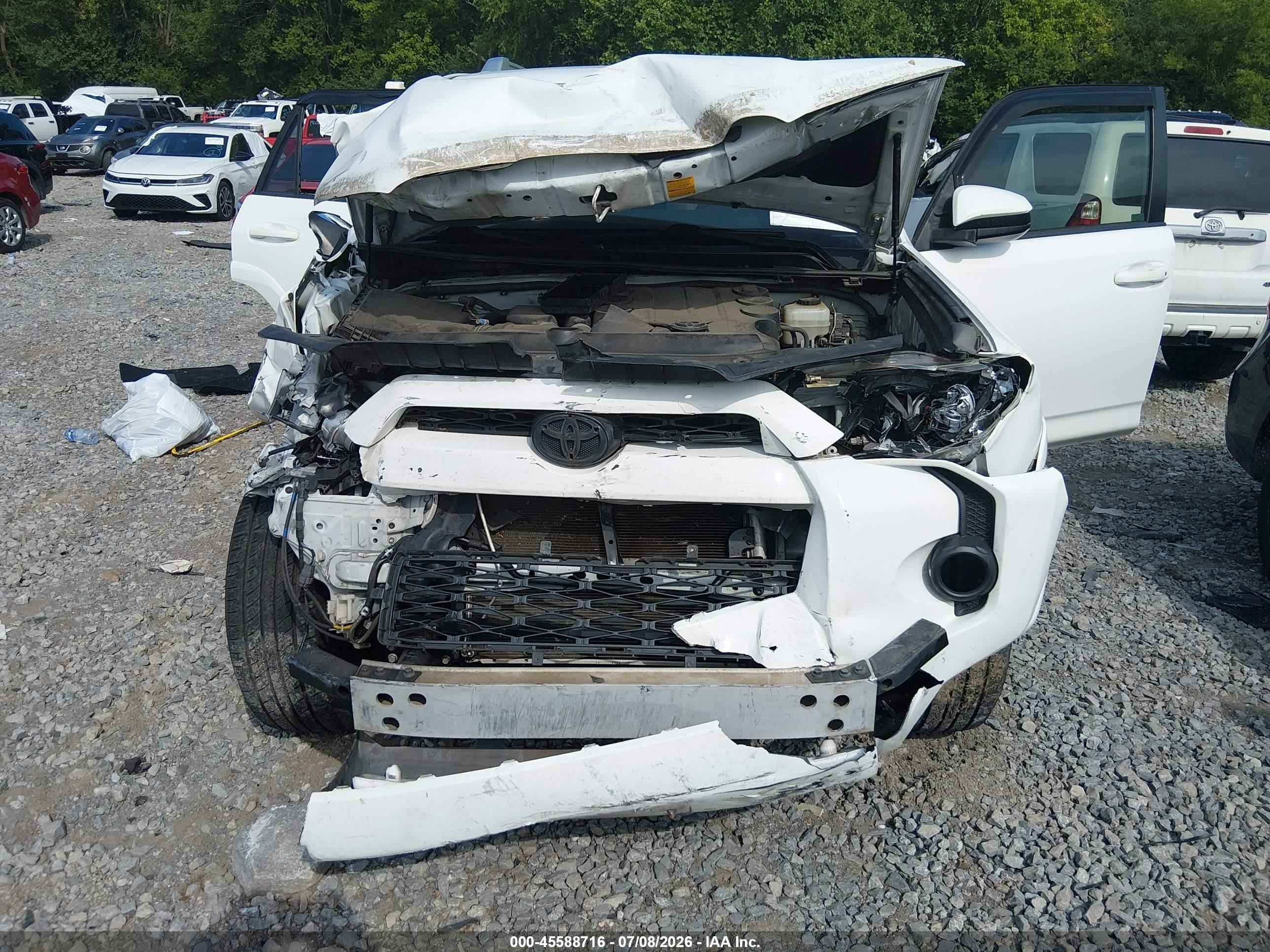 2015 Toyota 4runner Sr5/limited White vin: JTEZU5JR1F5086805