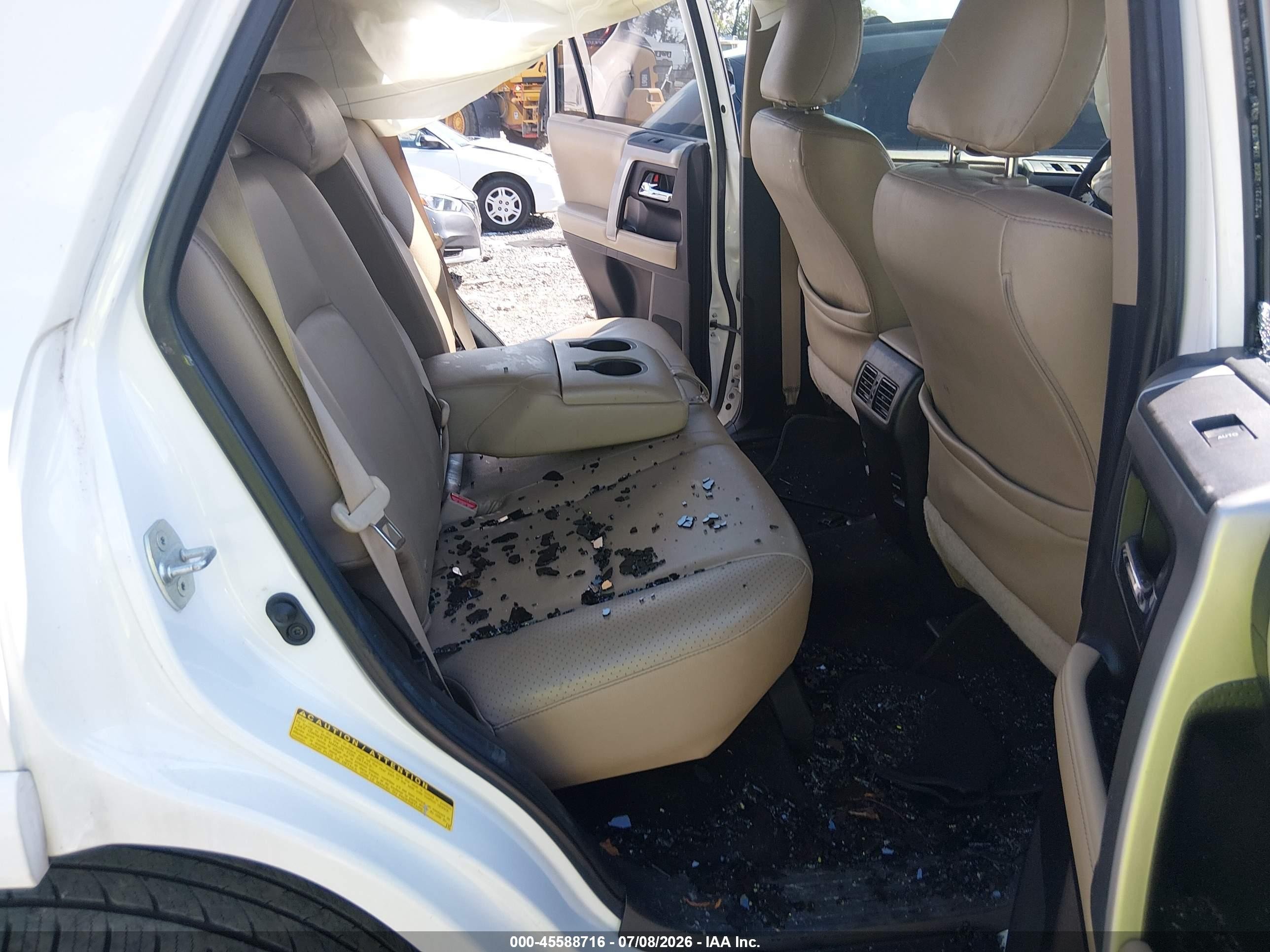 2015 Toyota 4runner Sr5/limited White vin: JTEZU5JR1F5086805
