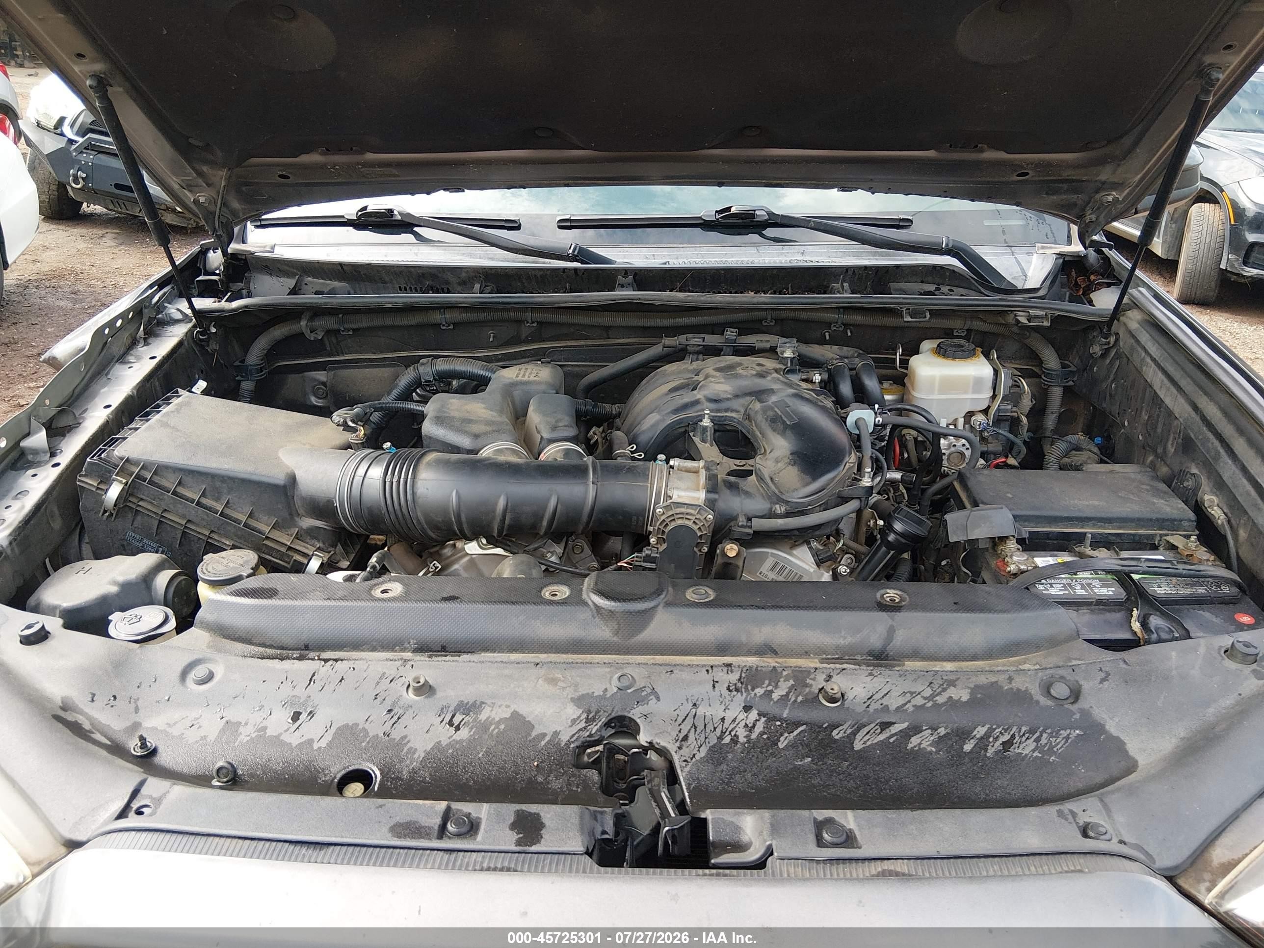 2015 Toyota 4runner Sr5 Gray vin: JTEZU5JR1F5097237