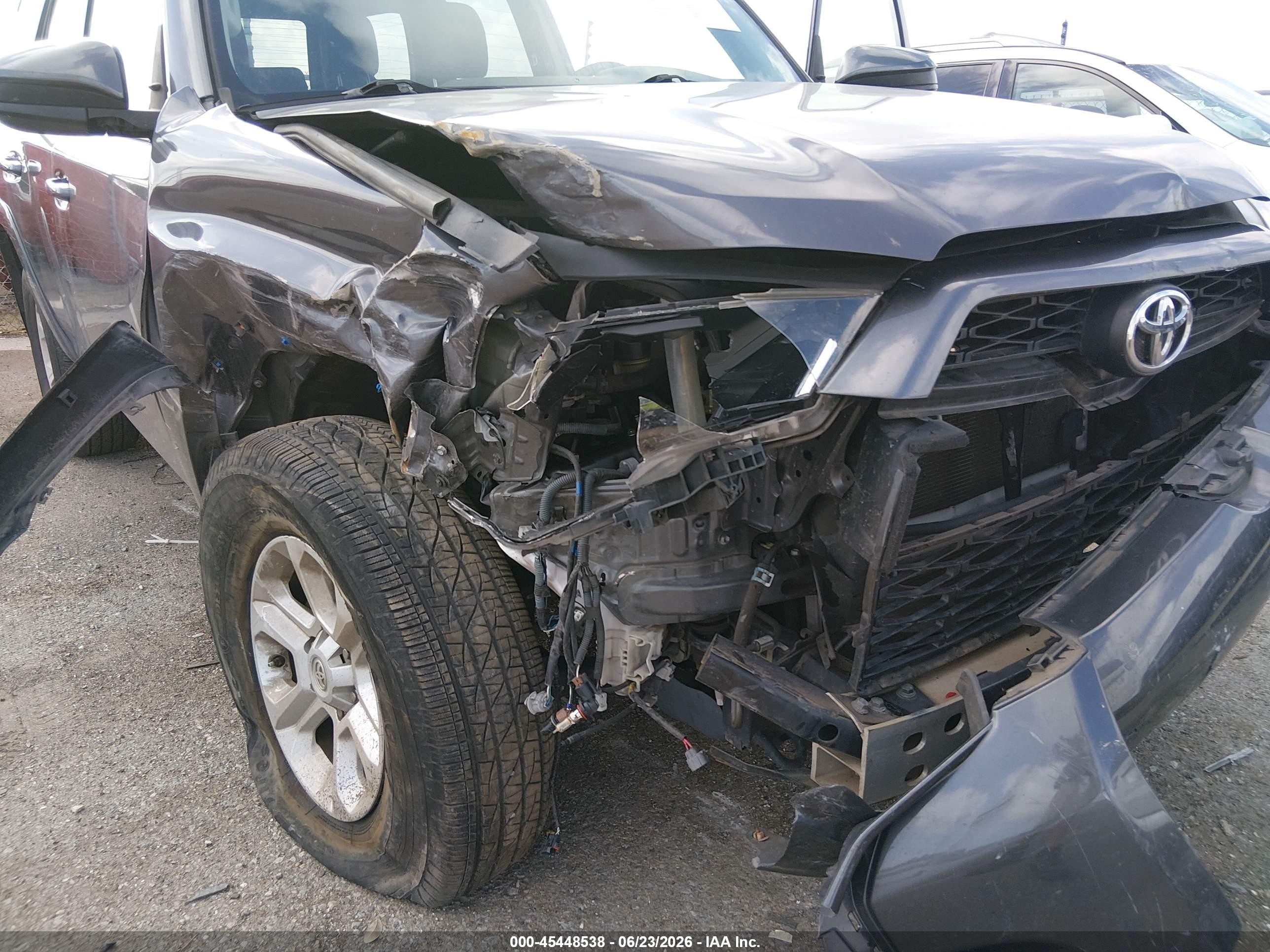 2015 Toyota 4runner Sr5 Gray vin: JTEZU5JR1F5103022