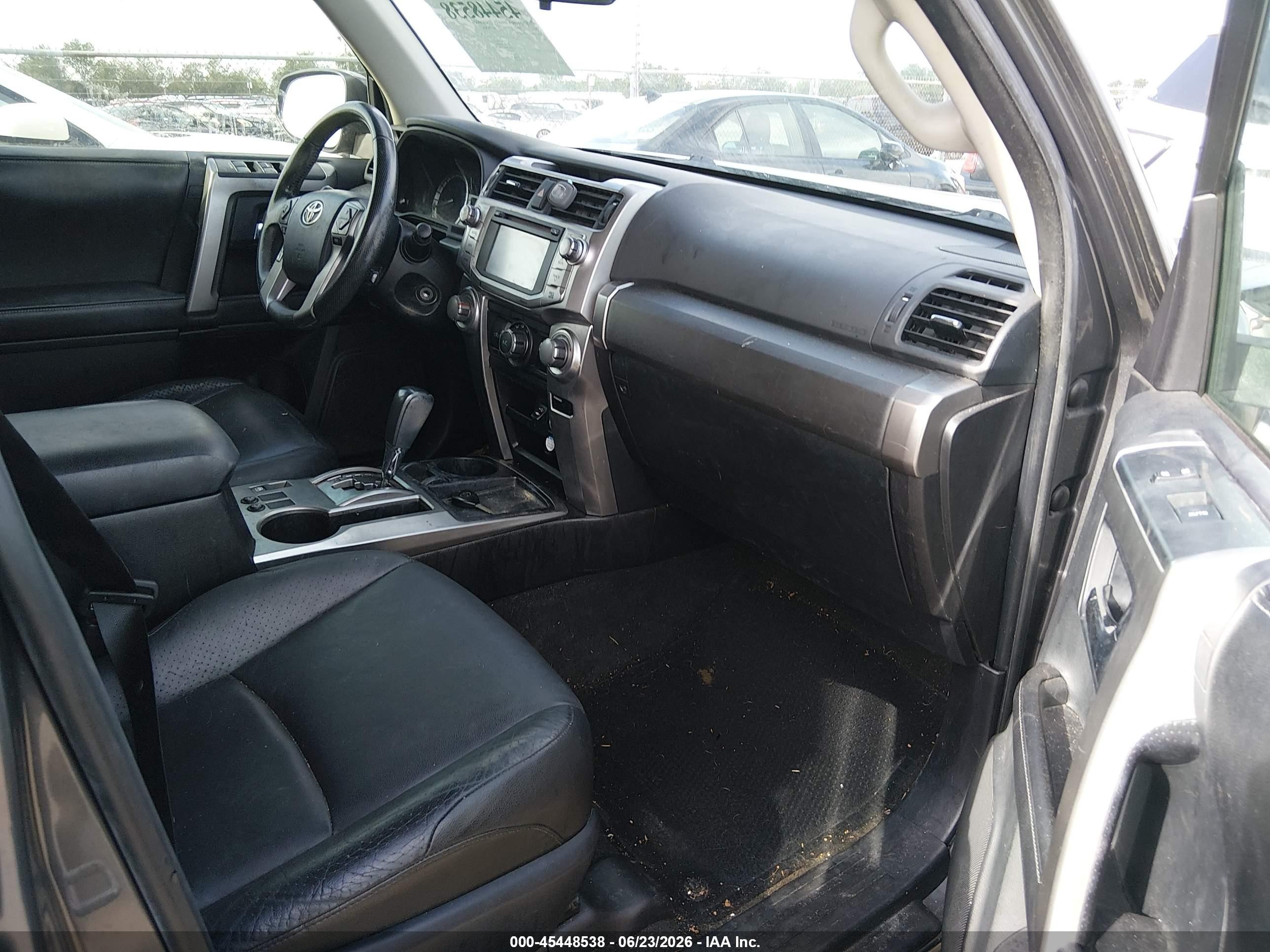 2015 Toyota 4runner Sr5 Gray vin: JTEZU5JR1F5103022