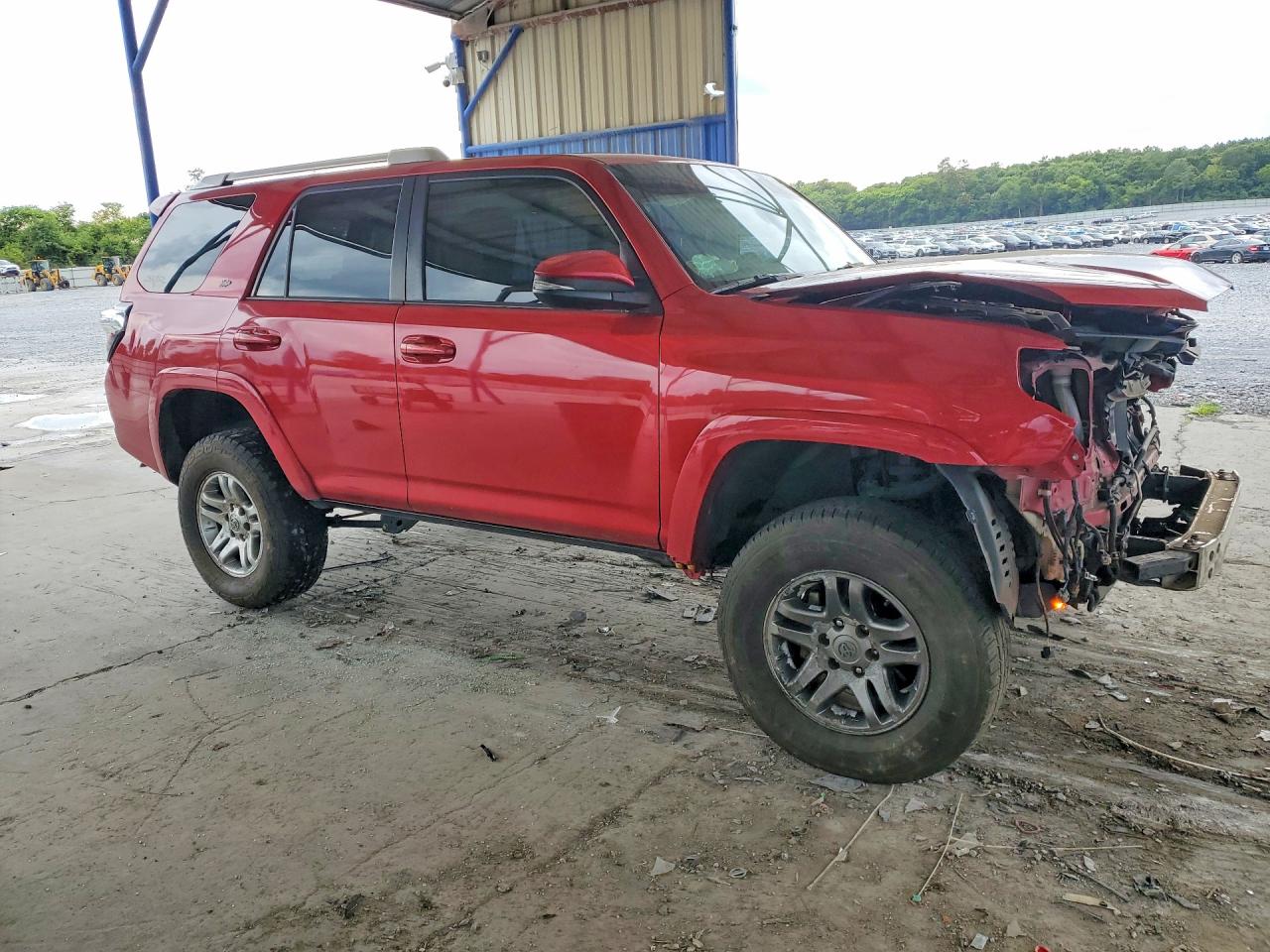 2016 Toyota 4runner Sr5 Premium Красный vin: JTEZU5JR1G5116130