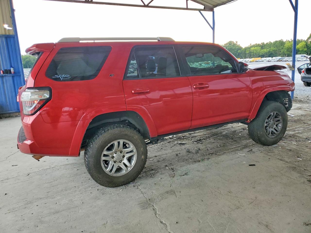 2016 Toyota 4runner Sr5 Premium Красный vin: JTEZU5JR1G5116130