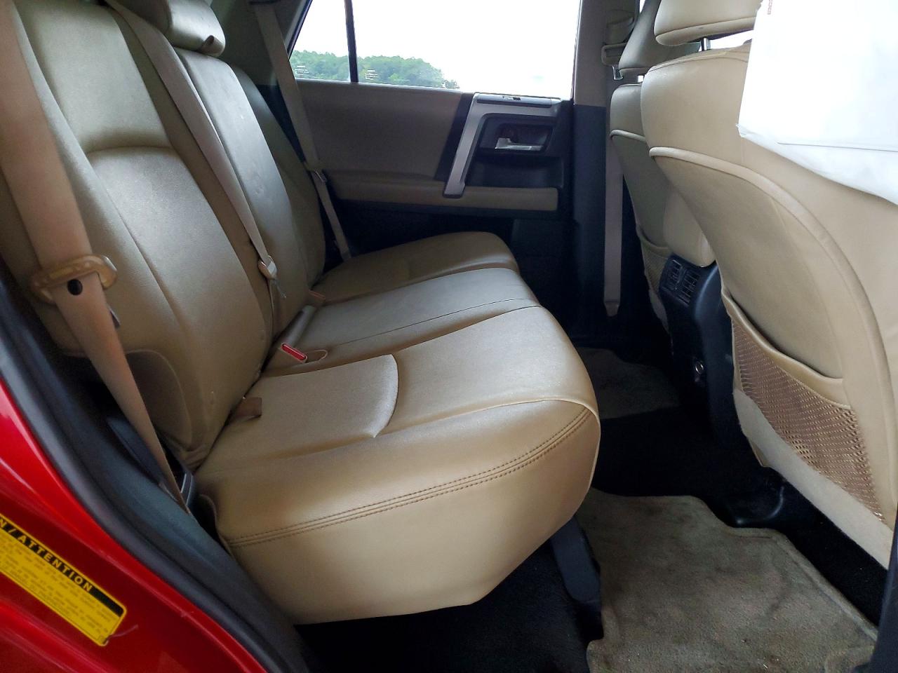 2016 Toyota 4runner Sr5 Premium Красный vin: JTEZU5JR1G5116130