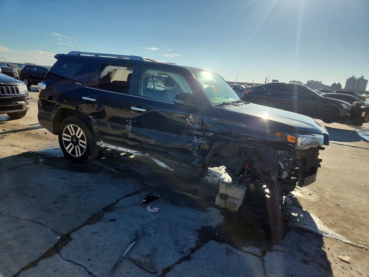 2016 Toyota 4runner Black vin: JTEZU5JR1G5129847