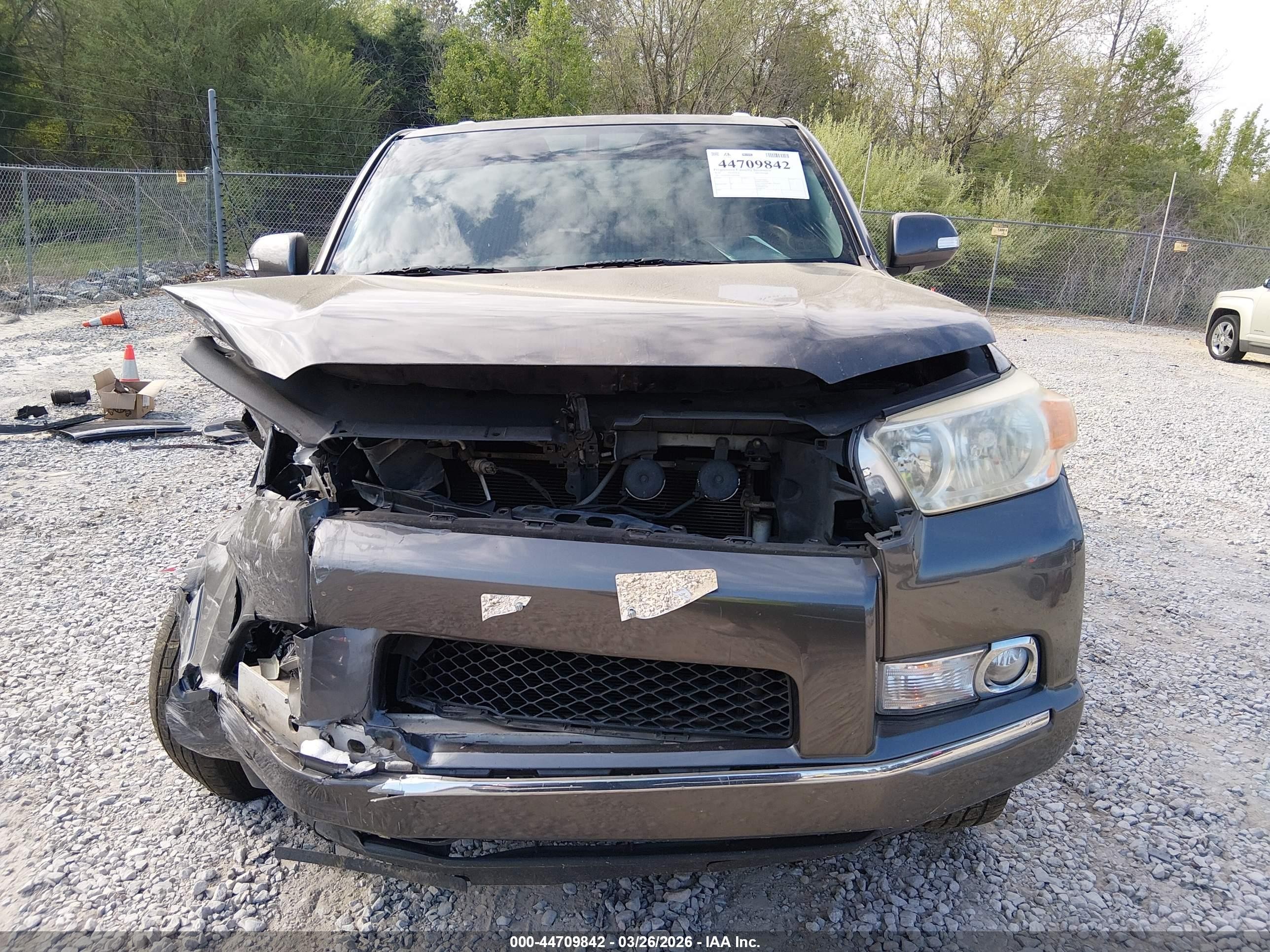 2010 Toyota 4runner Limited V6 Gray vin: JTEZU5JR2A5010549