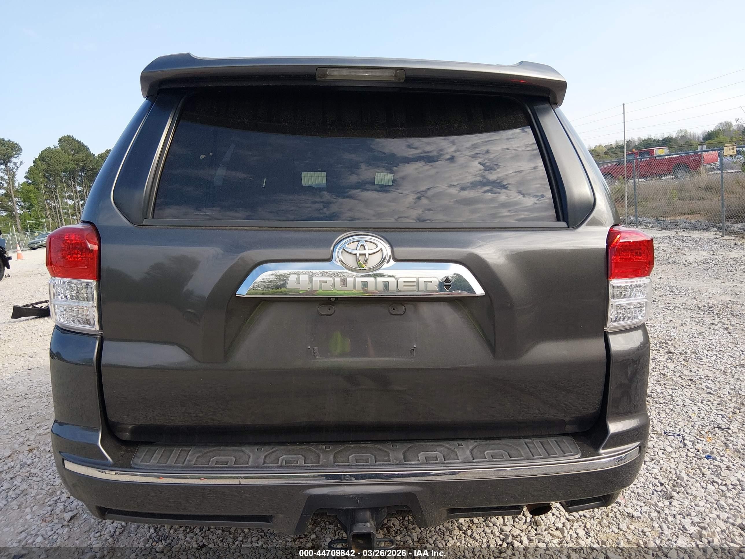 2010 Toyota 4runner Limited V6 Gray vin: JTEZU5JR2A5010549